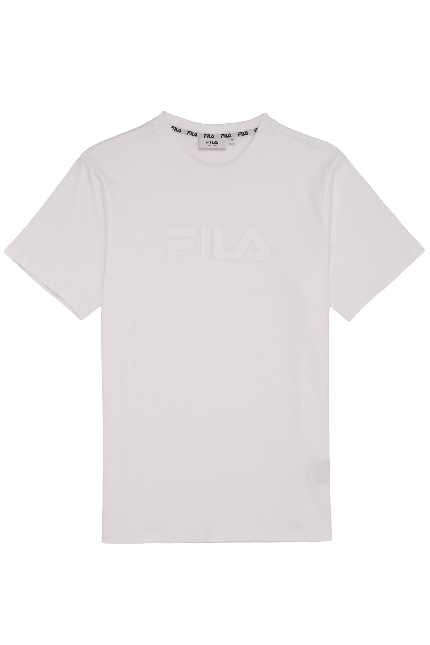 UNISEX ZULOS LOGO T-SHIRT BRIGHT WHITE 1