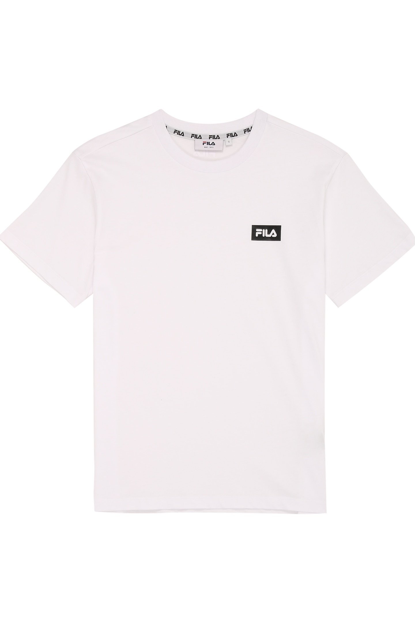 ZLADA RELAXED FIT T-SHIRT BRIGHT WHITE 1