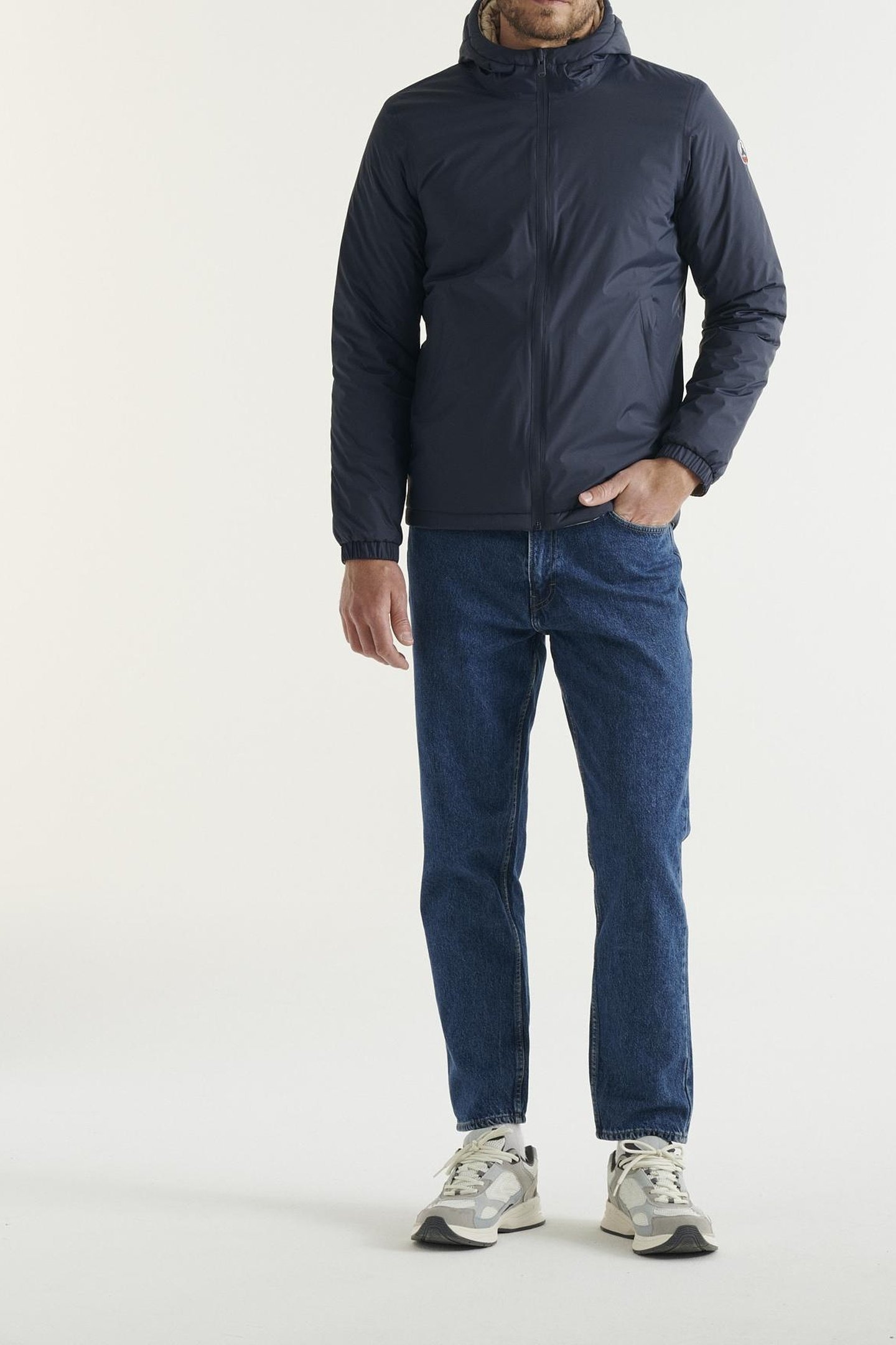 CHICAGO 2.0 JACKET NAVY / BEIGE 5