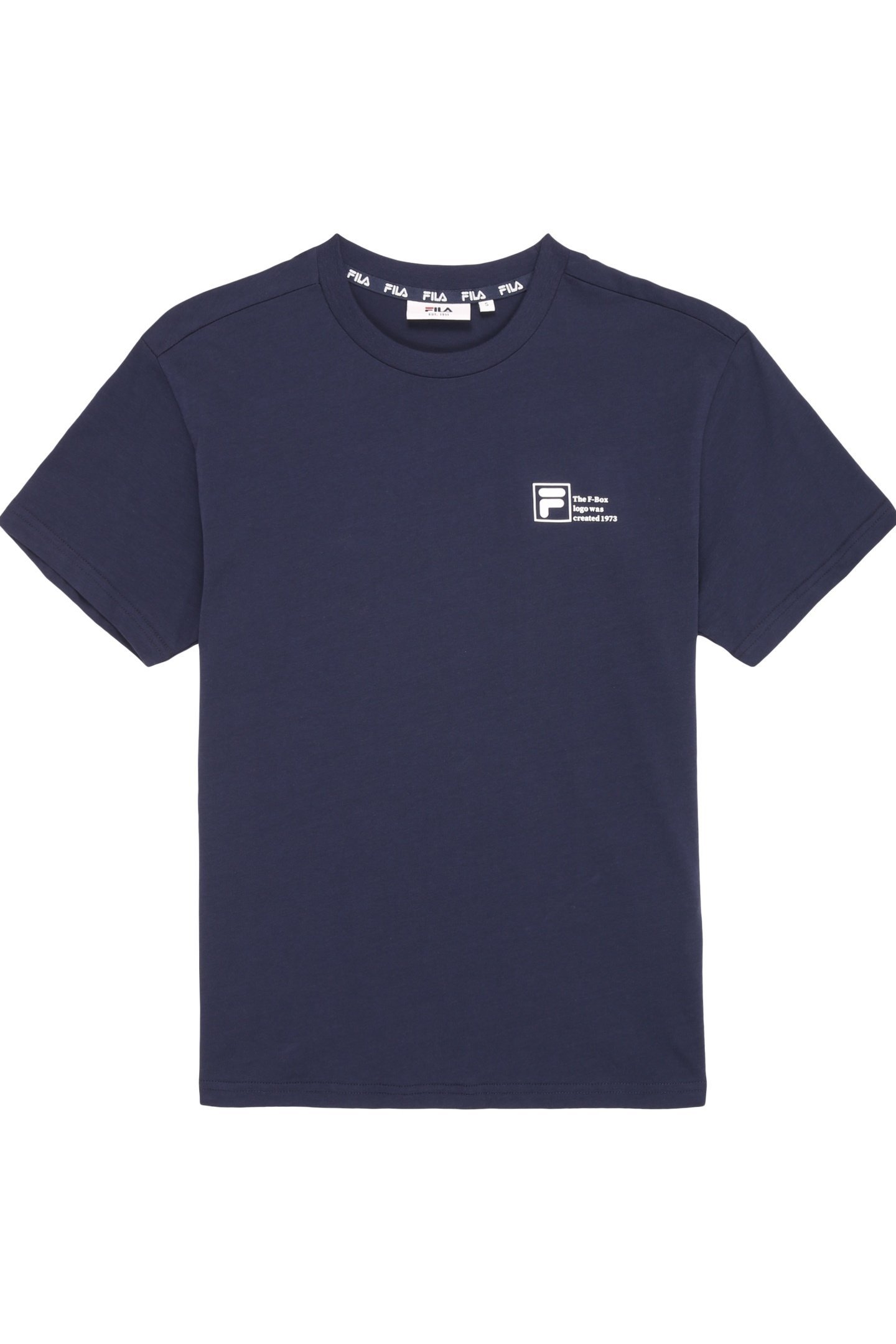 ZIANE GRAPHIC LOGO T-SHIRT BLACK IRIS 1