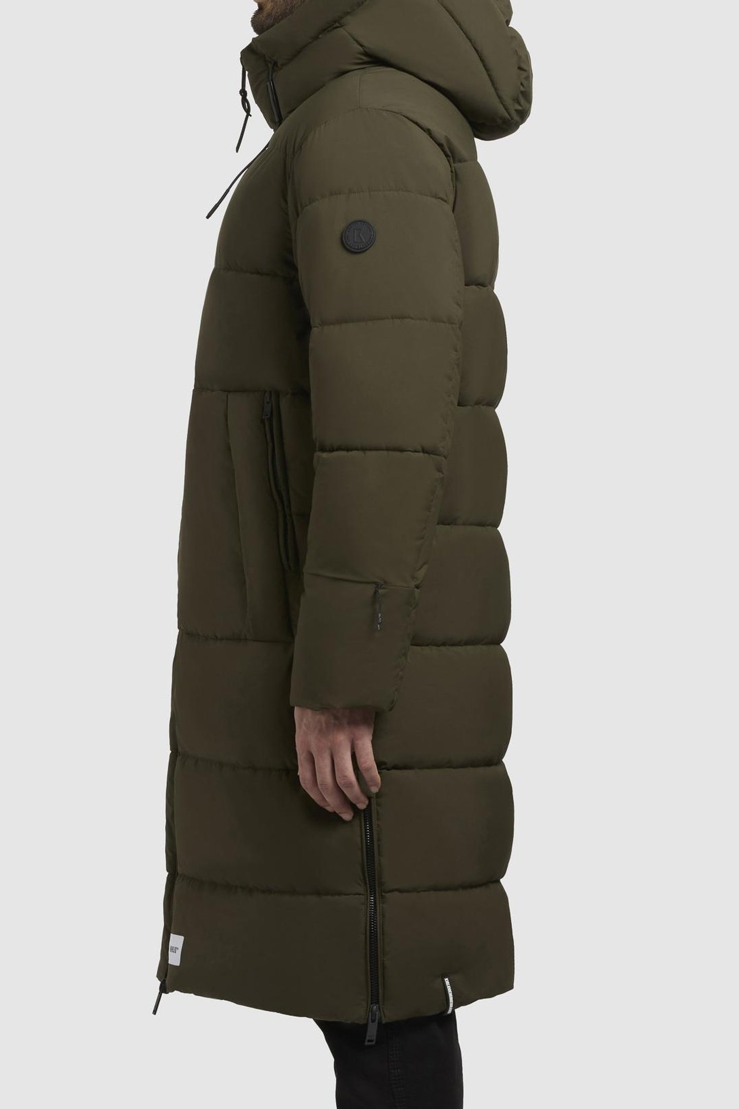 RIGO MATT COAT EARTH GREEN 7