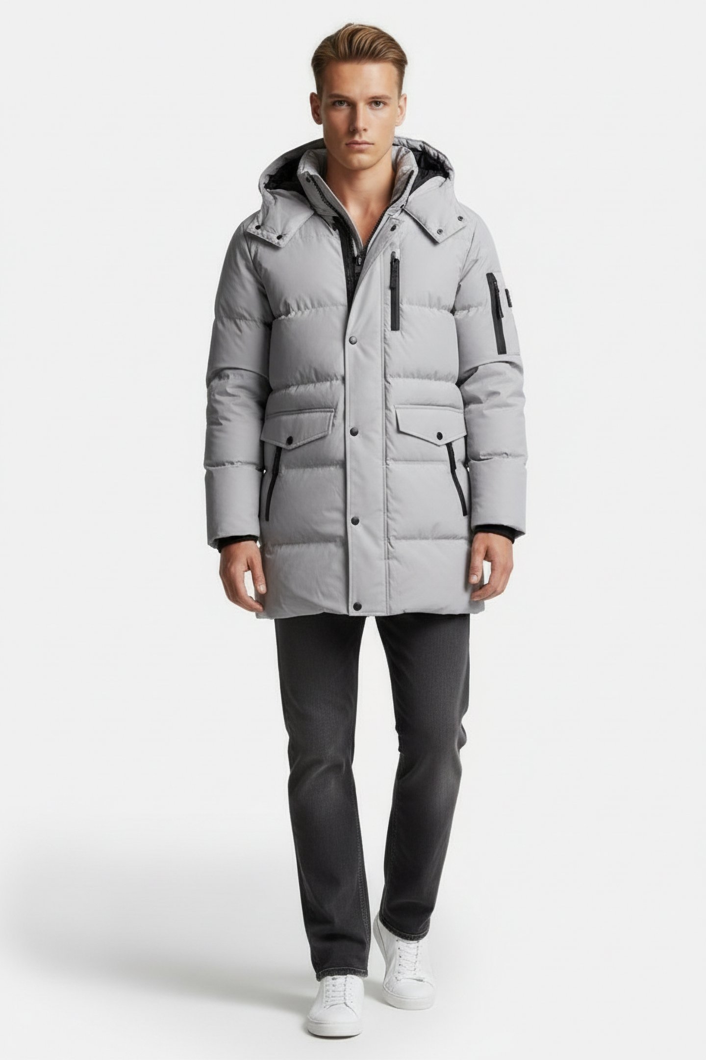 S. OLIVER JACKETS OUTDOOR LIGHT GREY 1