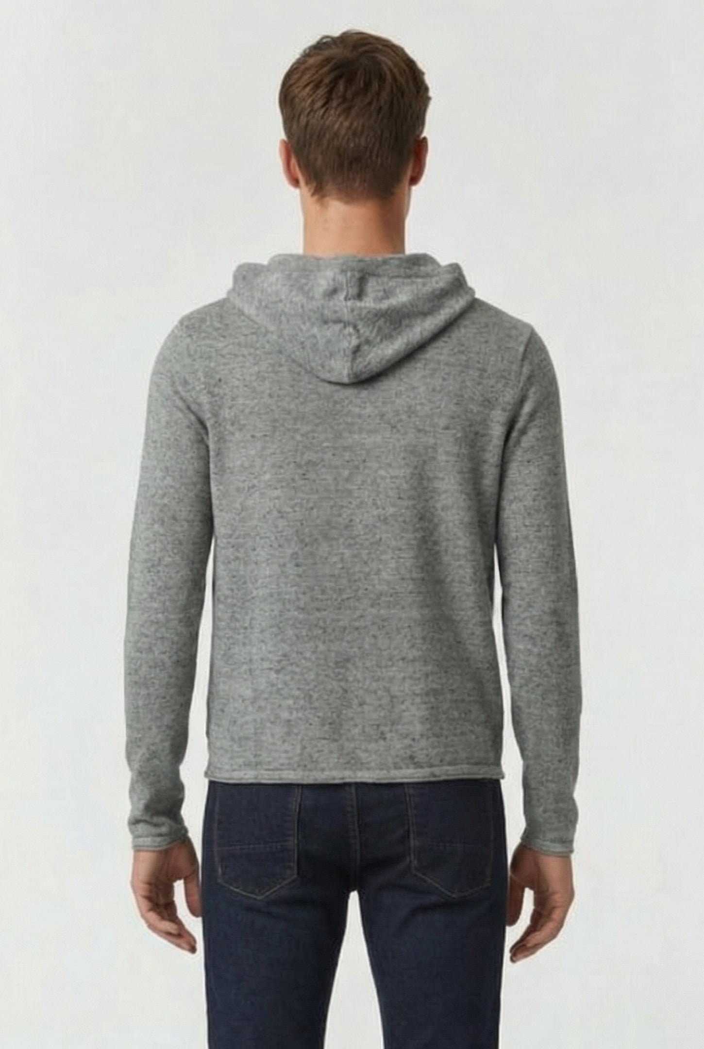 S.OLIVER-QS PULLOVER GREY/BLACK 2