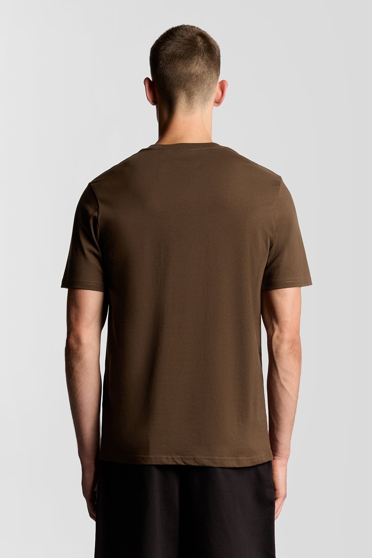 PLAIN T-SHIRT DEEP SEPIA 5