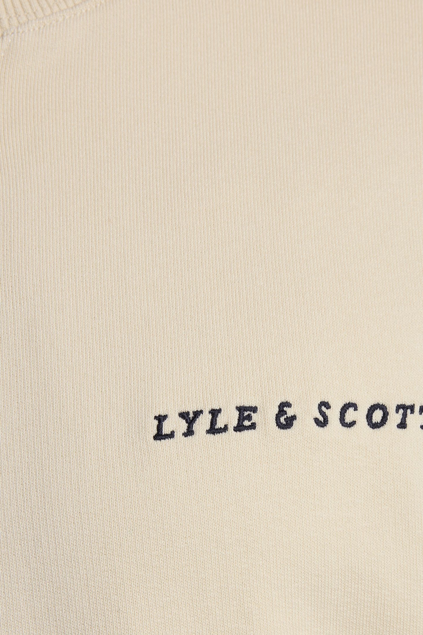 SCRIPT BRUSHBACK CREW NECK SWEATSHIRT FOAM 6