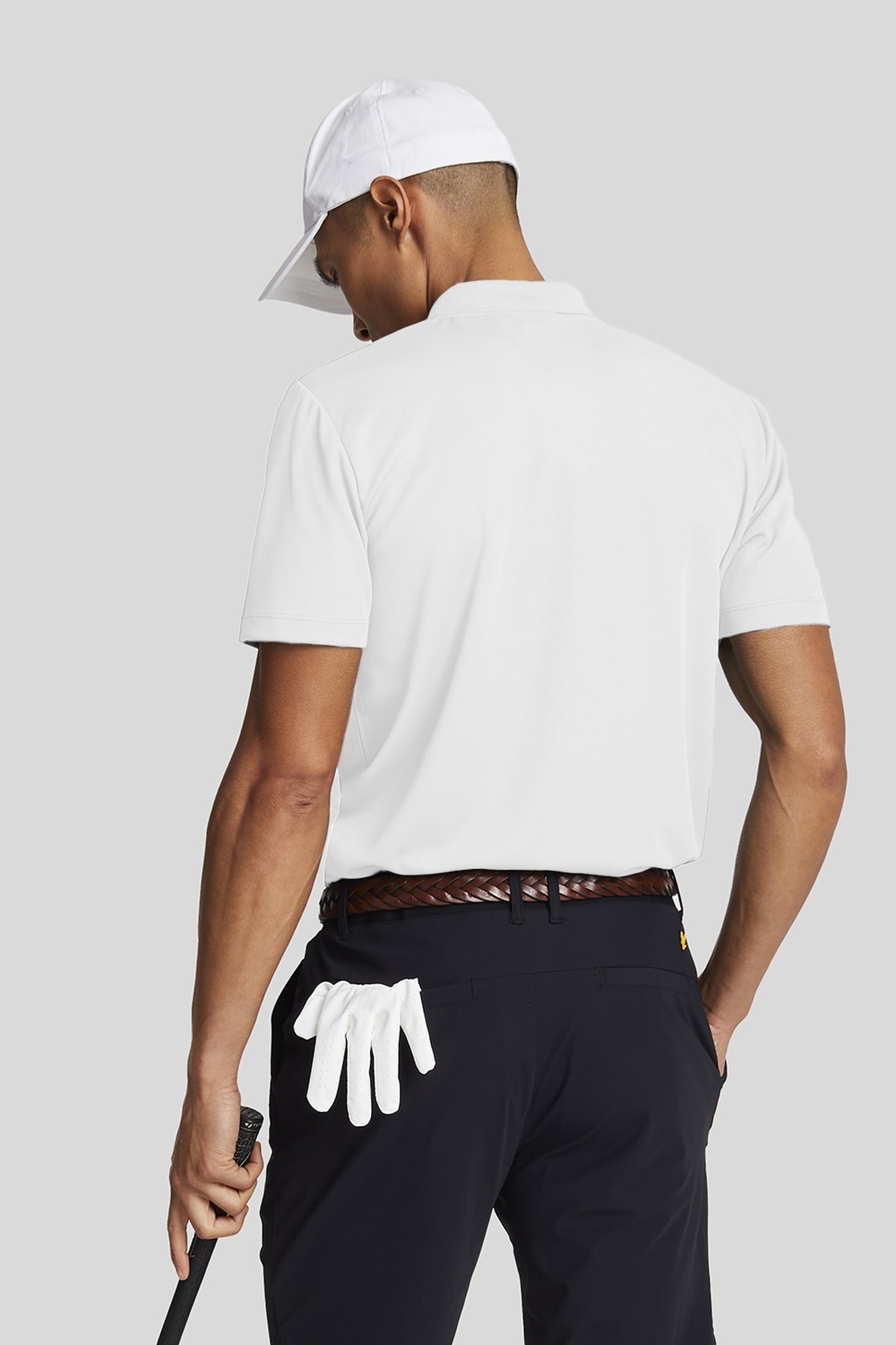 GOLF TECH POLO SHIRT WHITE 3