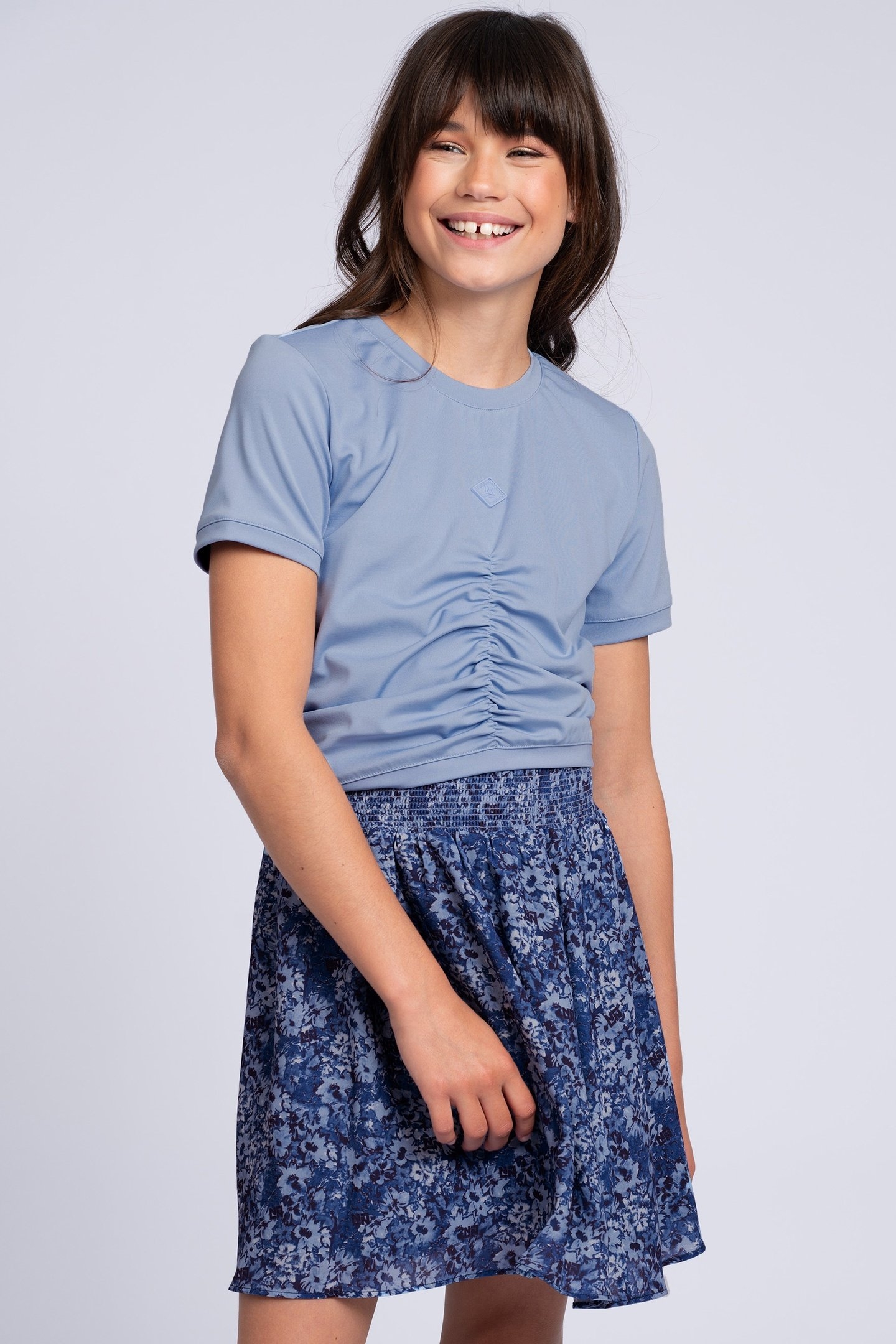 YRIS SKIRT MAYA BLUE 1