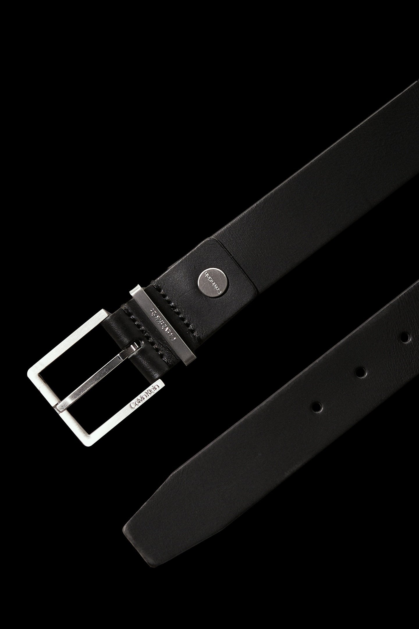 CASUAL ADJUSTABLE BELT 3.5 CM BLACK 6