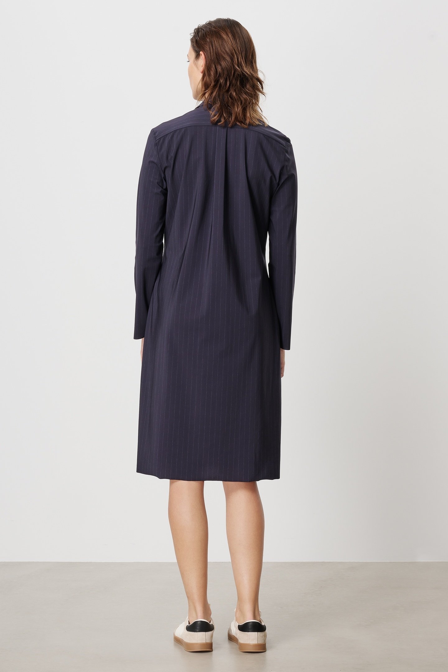 CRUZ PRINTED DRESS INK BLUE 2