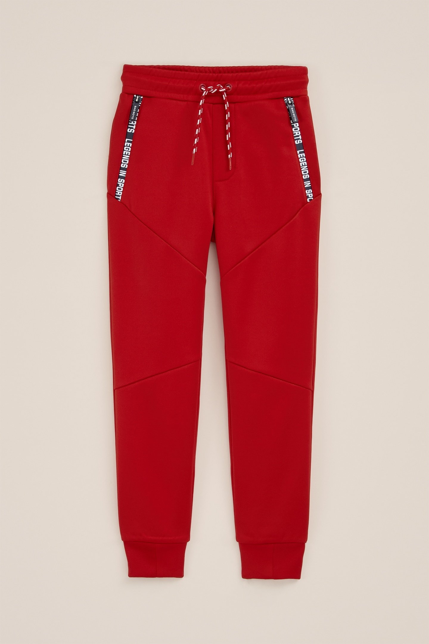 JOGGING PANTS FIRE RED 3
