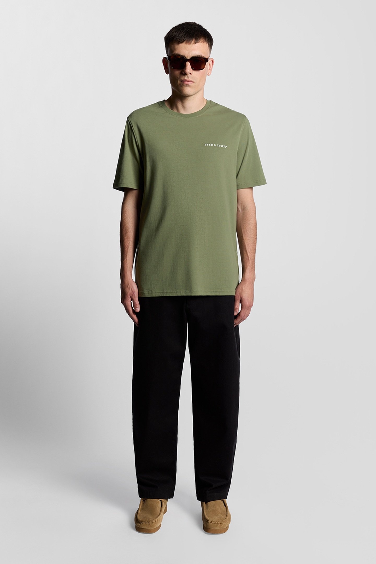 SCRIPT T-SHIRT FATIGUE OLIVE 1