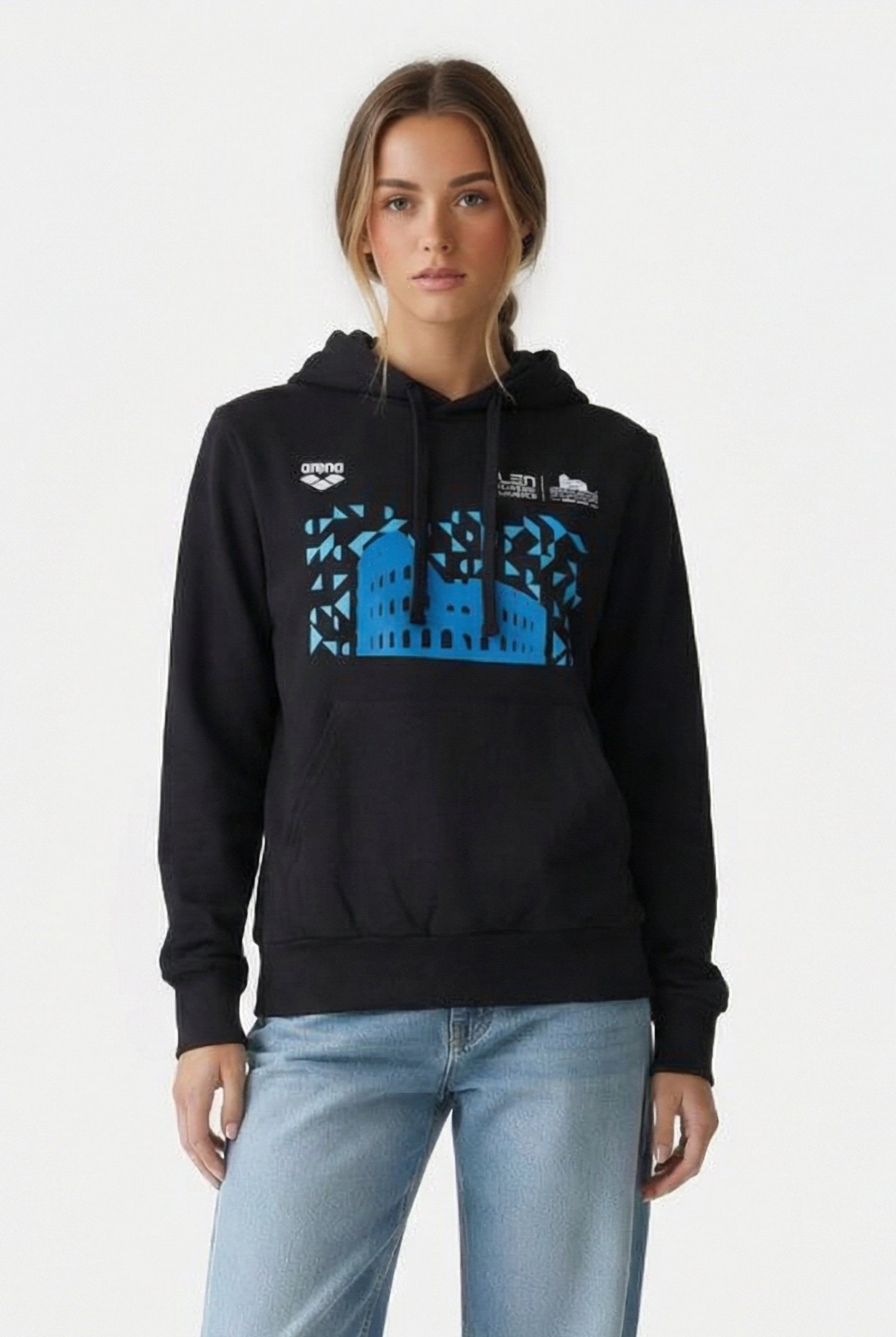 UNISEX HOODIE ESCH ROME 22 MERCH BLACK 2