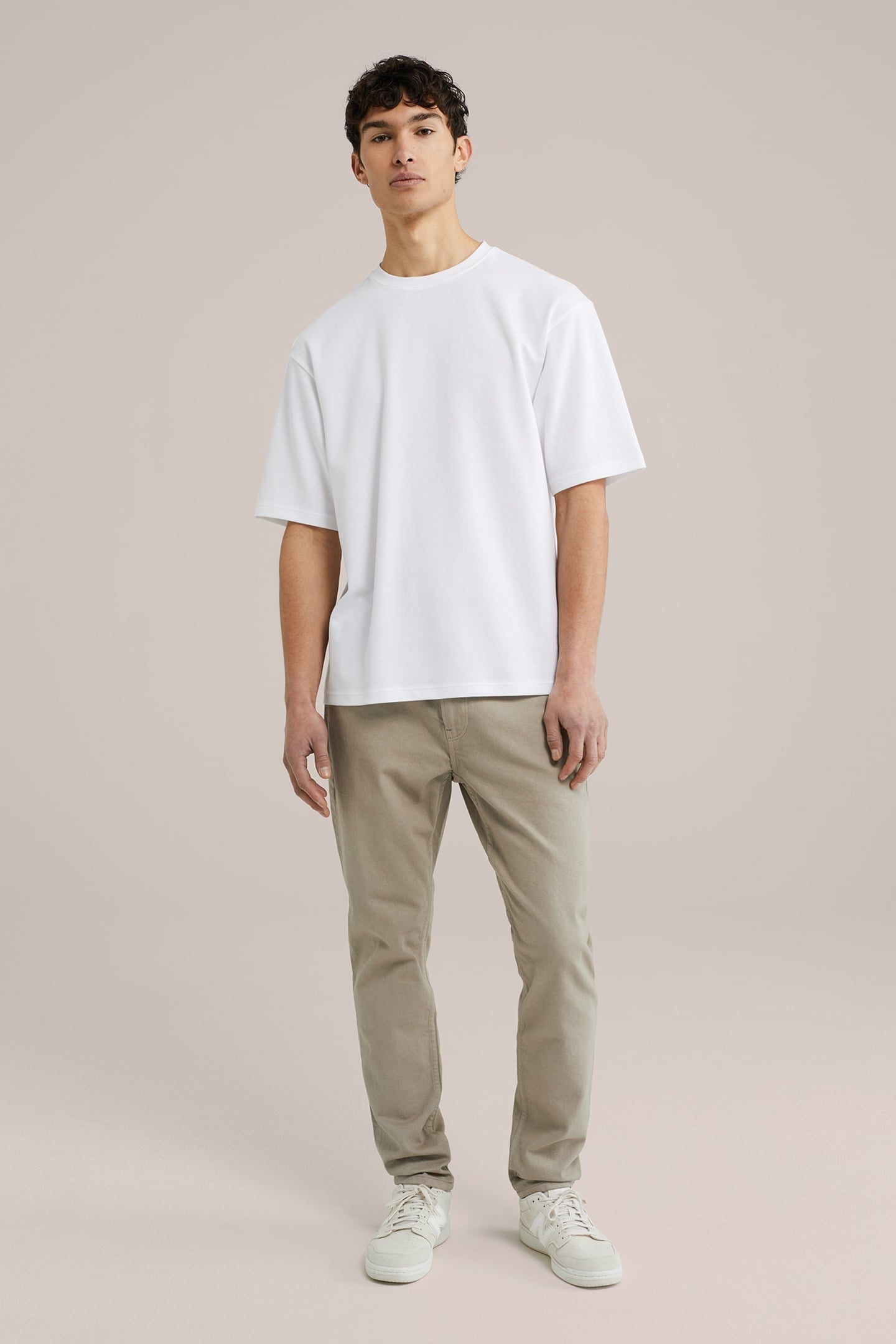 5-POCKET MID WAIST LIGHT BROWN 7