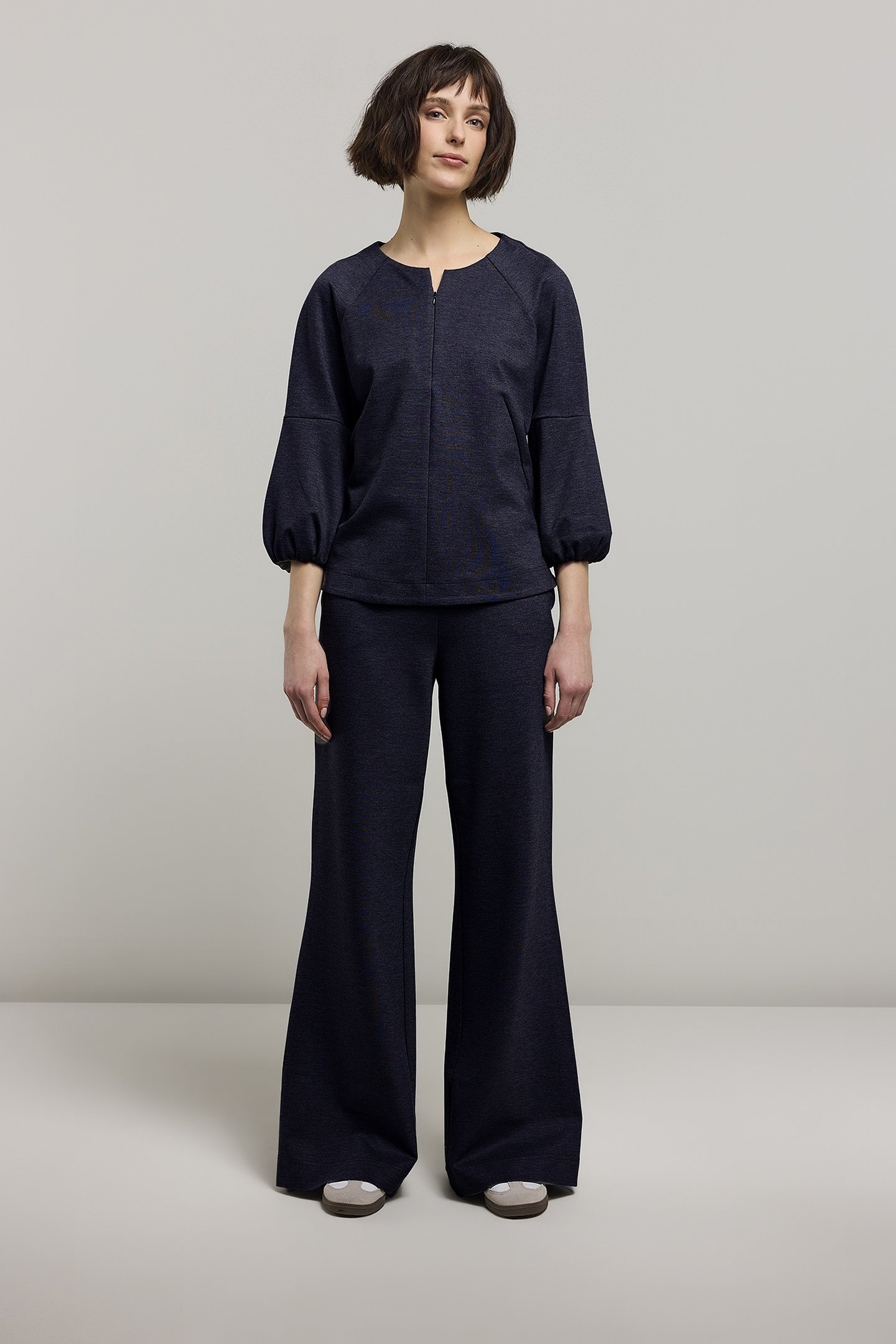 TROUSERS BOOT CUT PUNTO MILANO NIGHT SKY 2