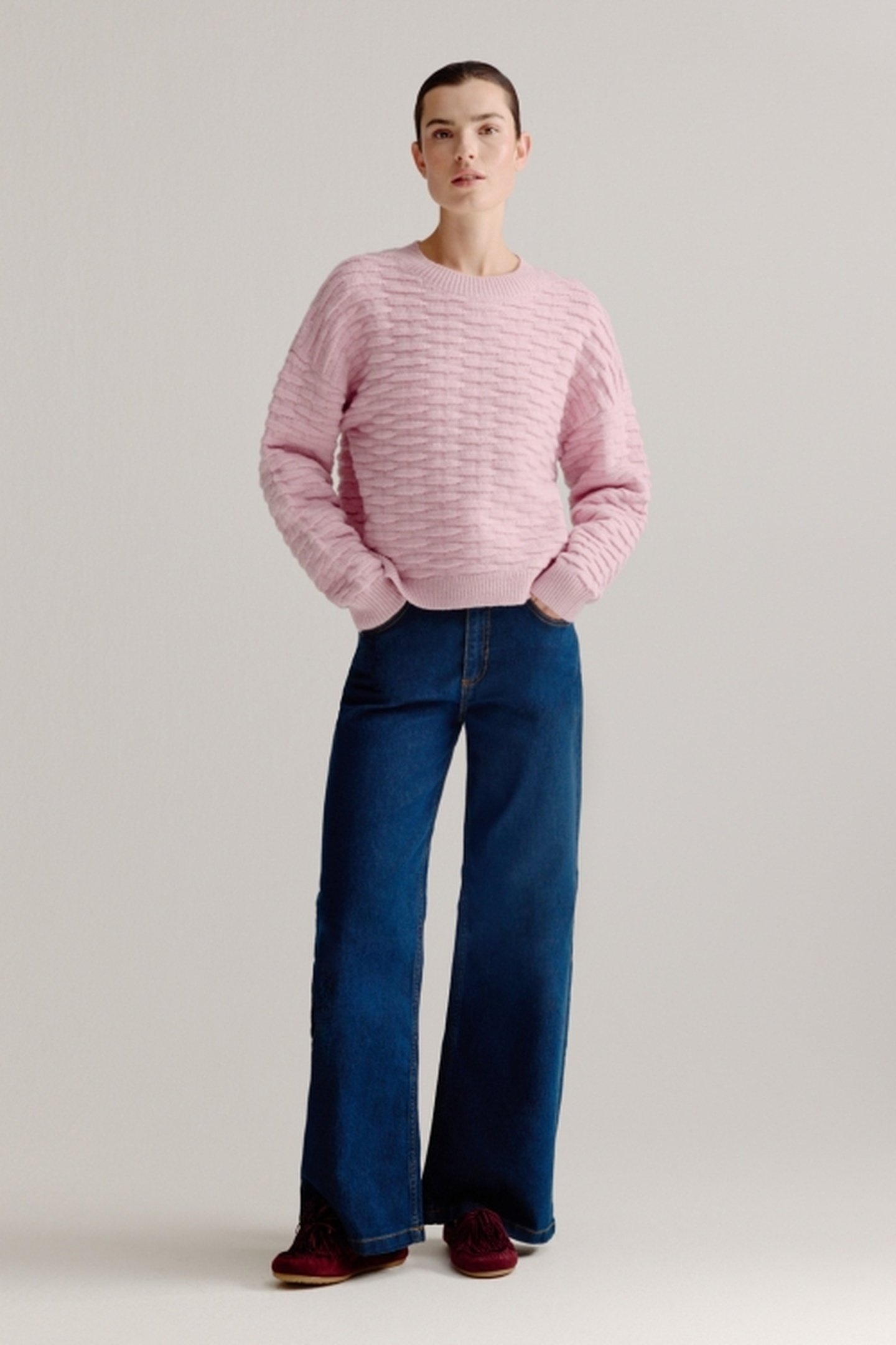 LAYLA SWEATER LIGHT PINK 2