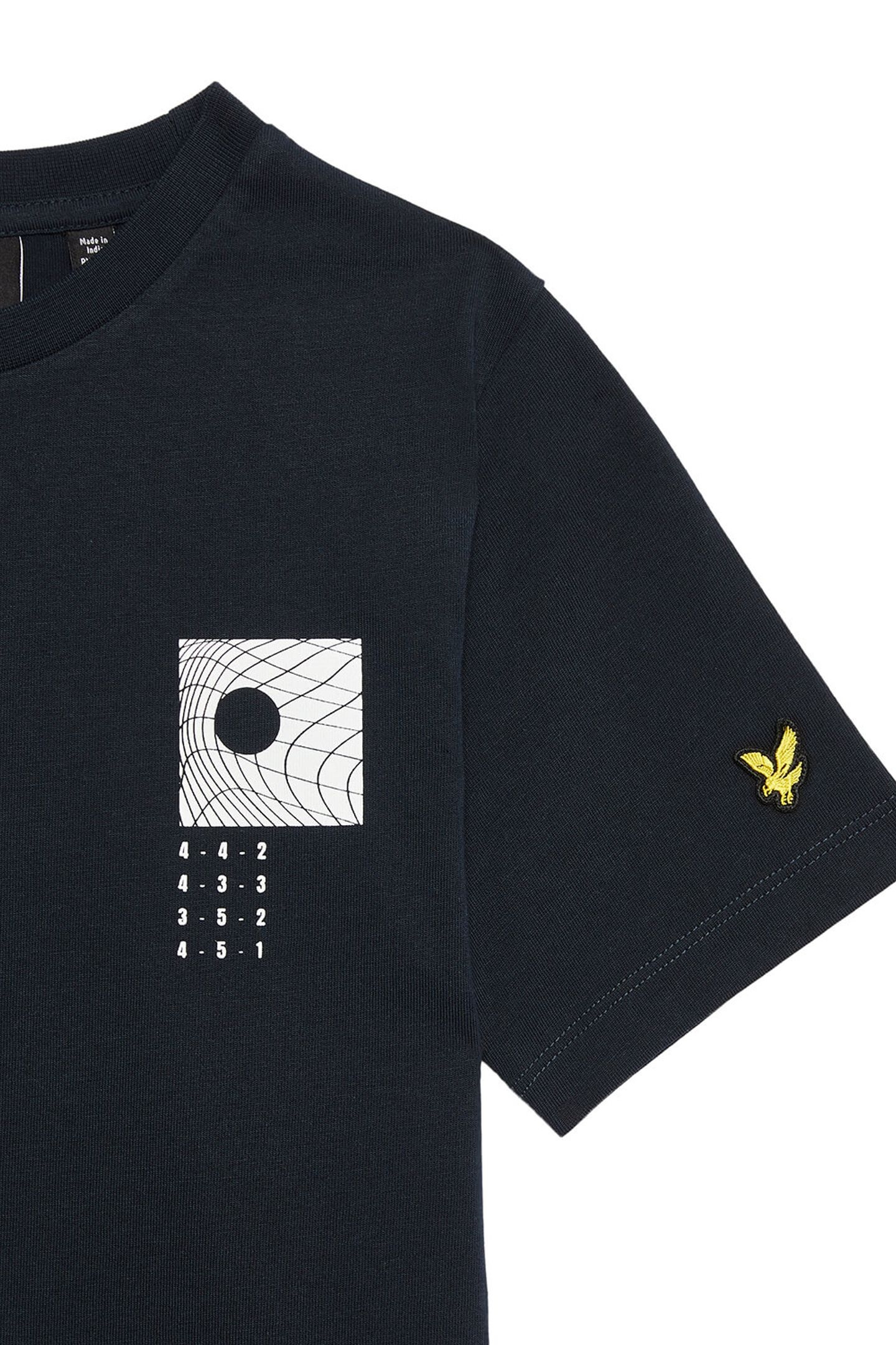 DISRUPT GRAPHIC PRINT T-SHIRT DARK NAVY 3