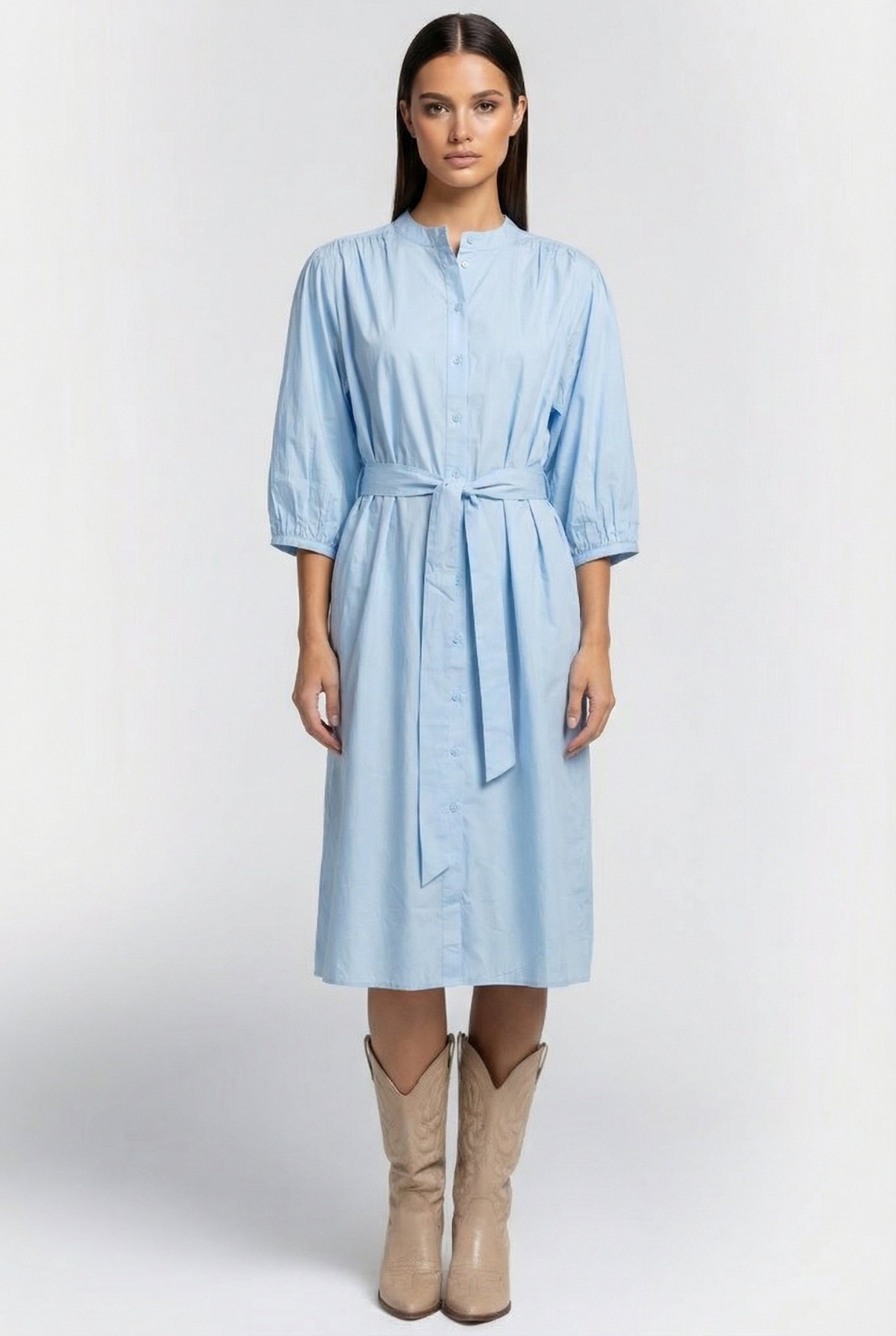 CAMELLIA DRESS DREAM BLUE 1