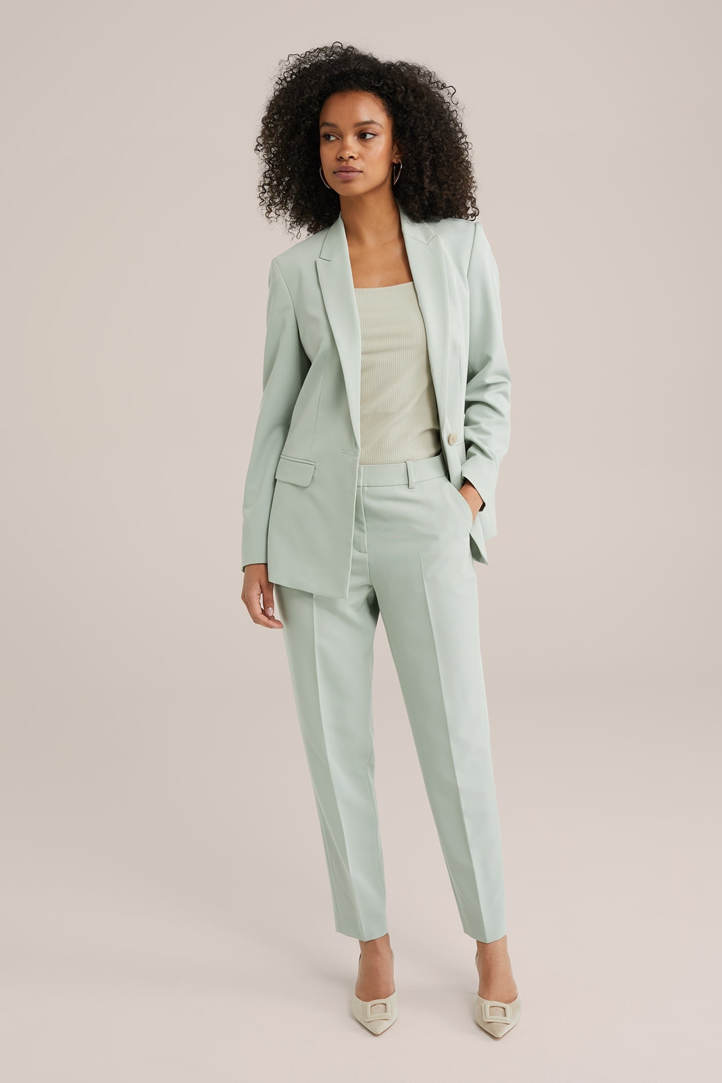 TROUSER MINT GREEN 7