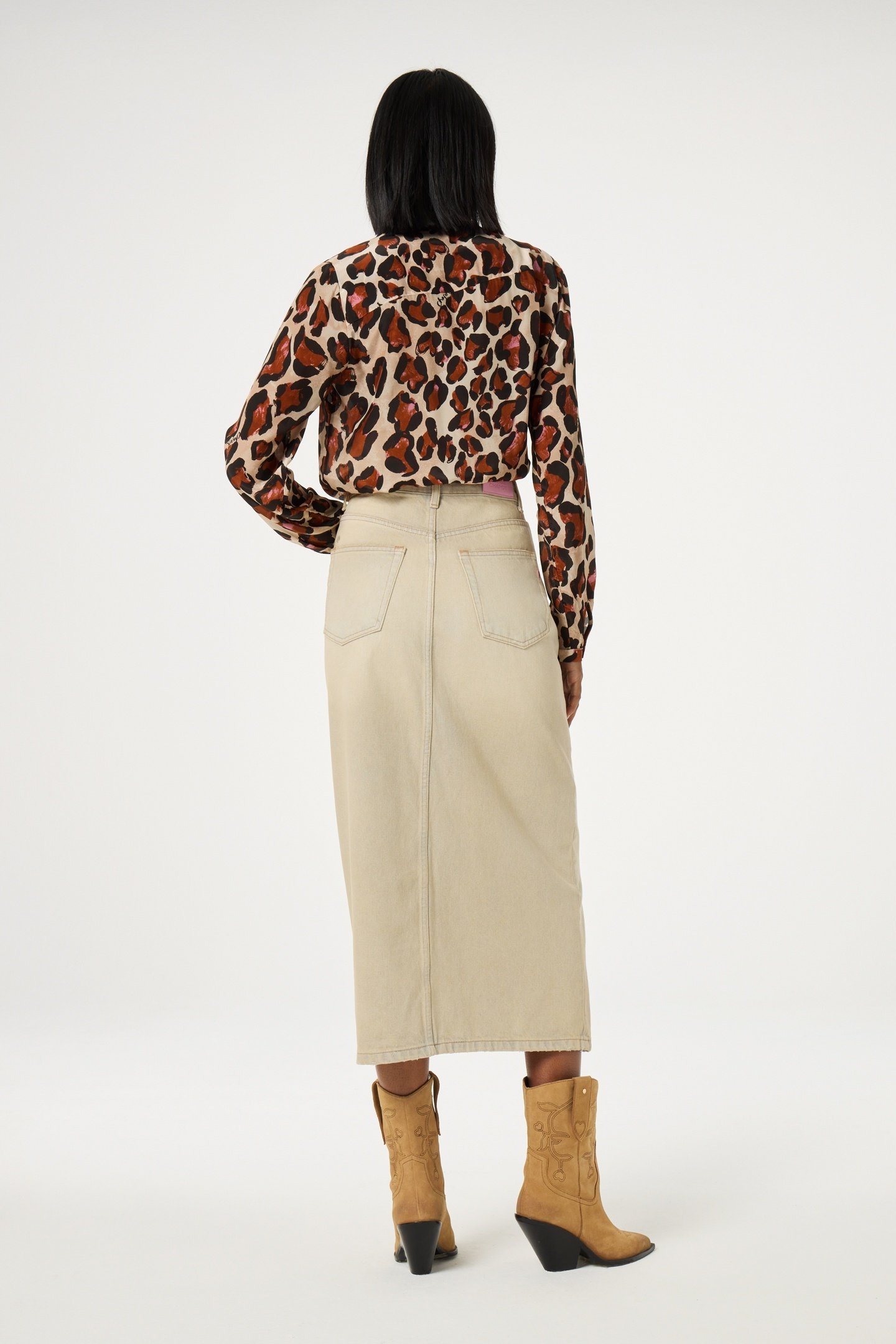 CARLYNE SKIRT DIRTY BEIGE 3