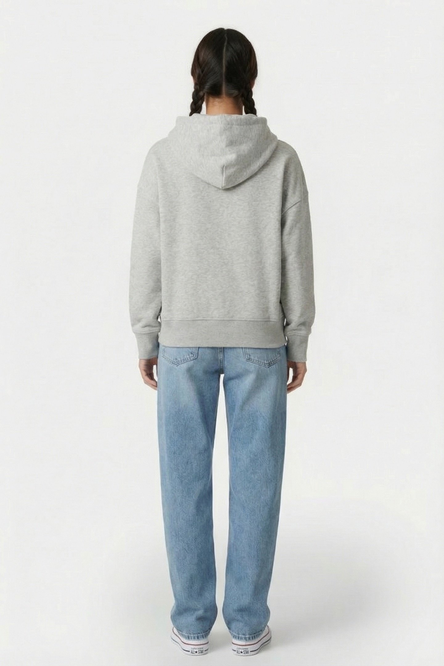 HOODY T-SHIRTS LIGHT GREY MELANGE 2