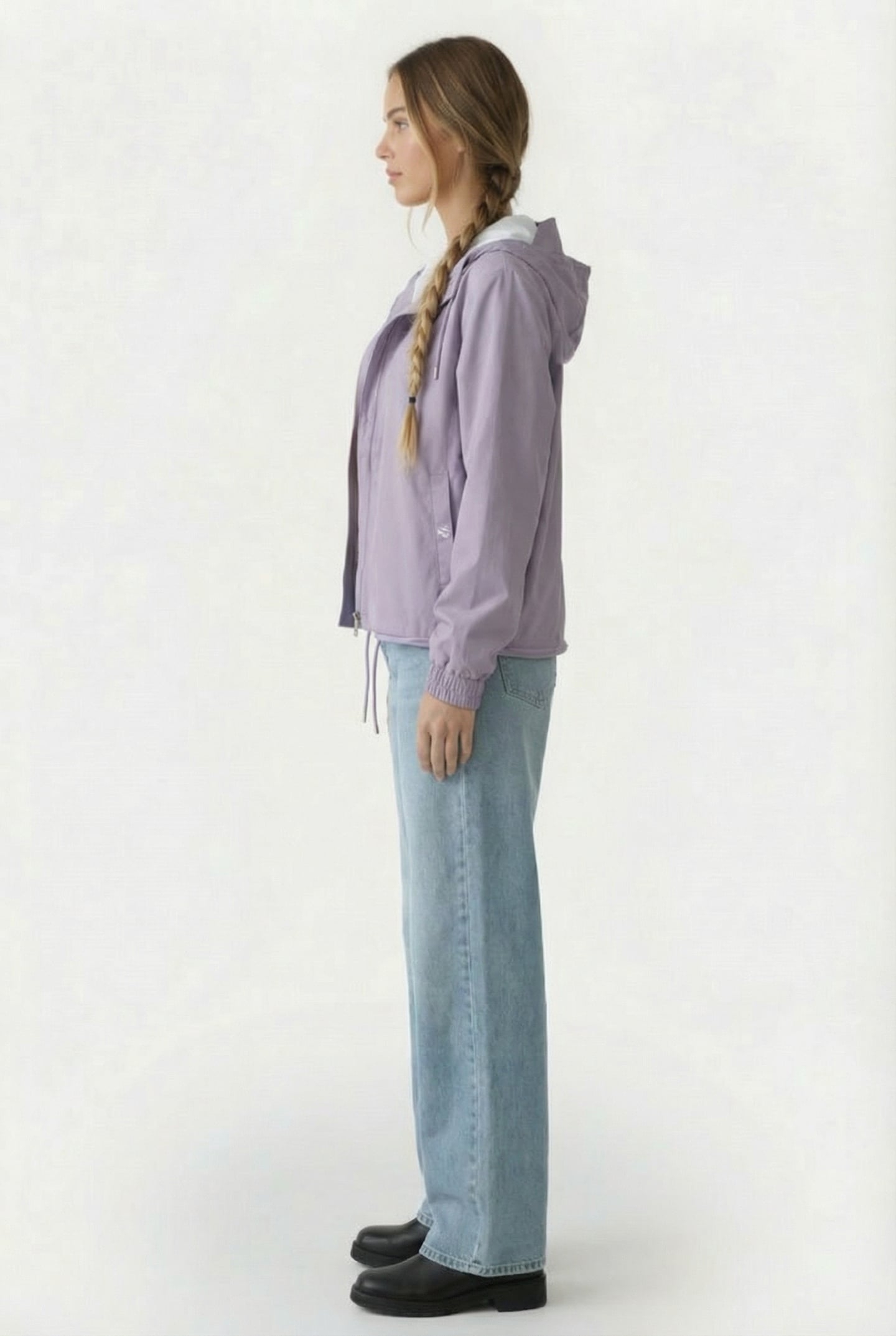 STRING W JACKET W3 DUSTY PURPLE UNISEX 4