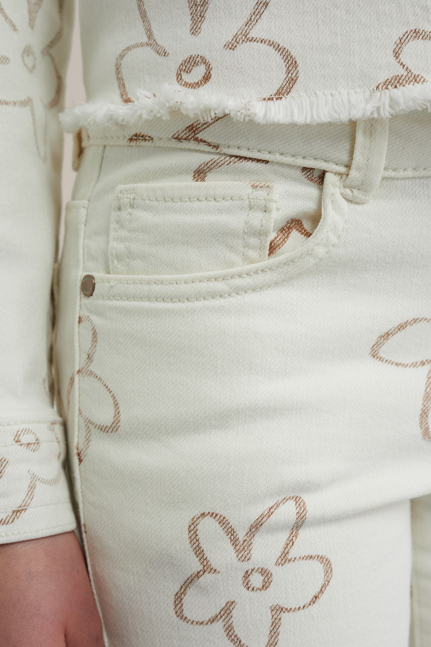 5-POCKET MID WAIST WHITE 6