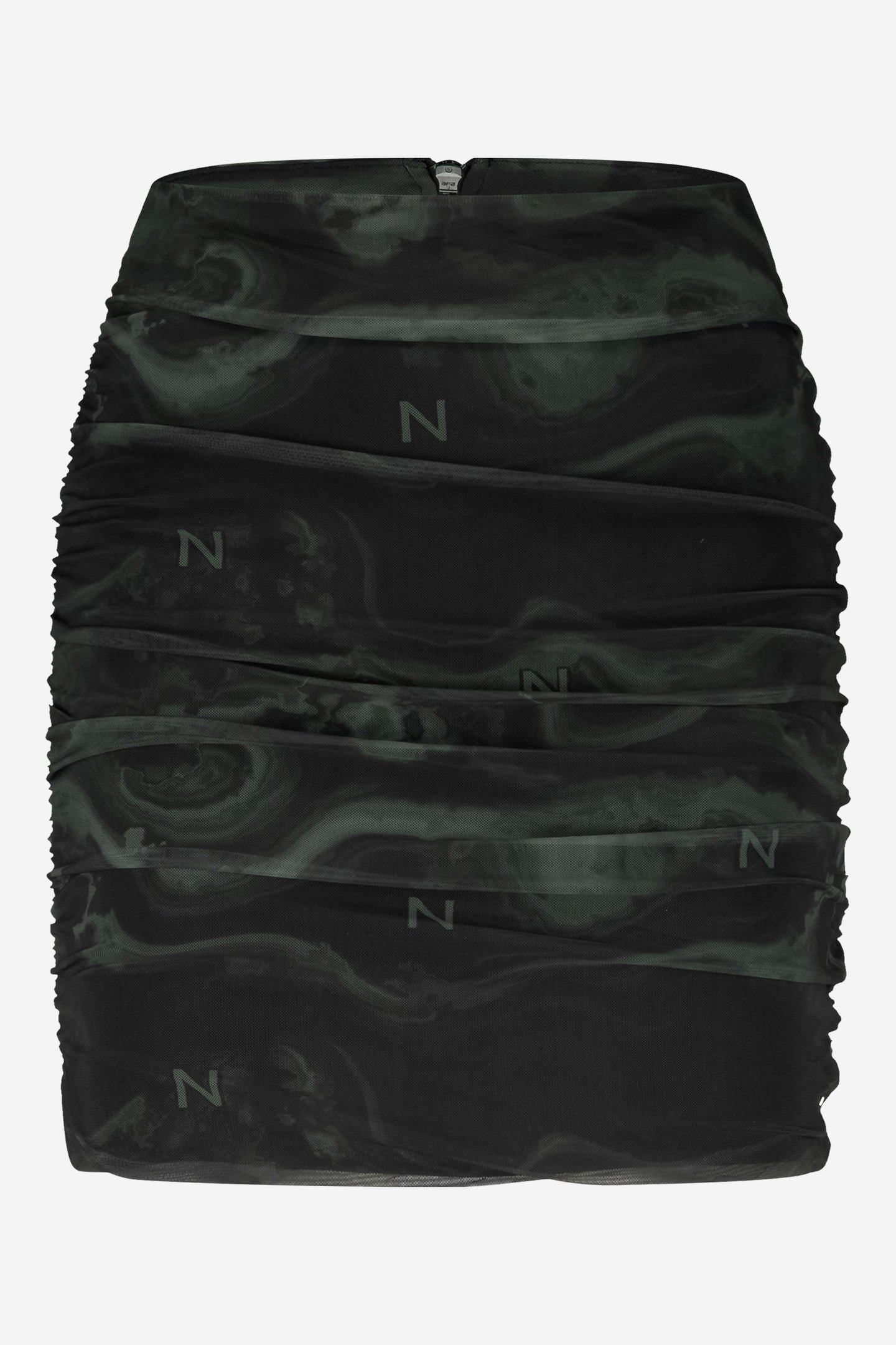 MARBLE MESH SKIRT NIGHT FOREST 2
