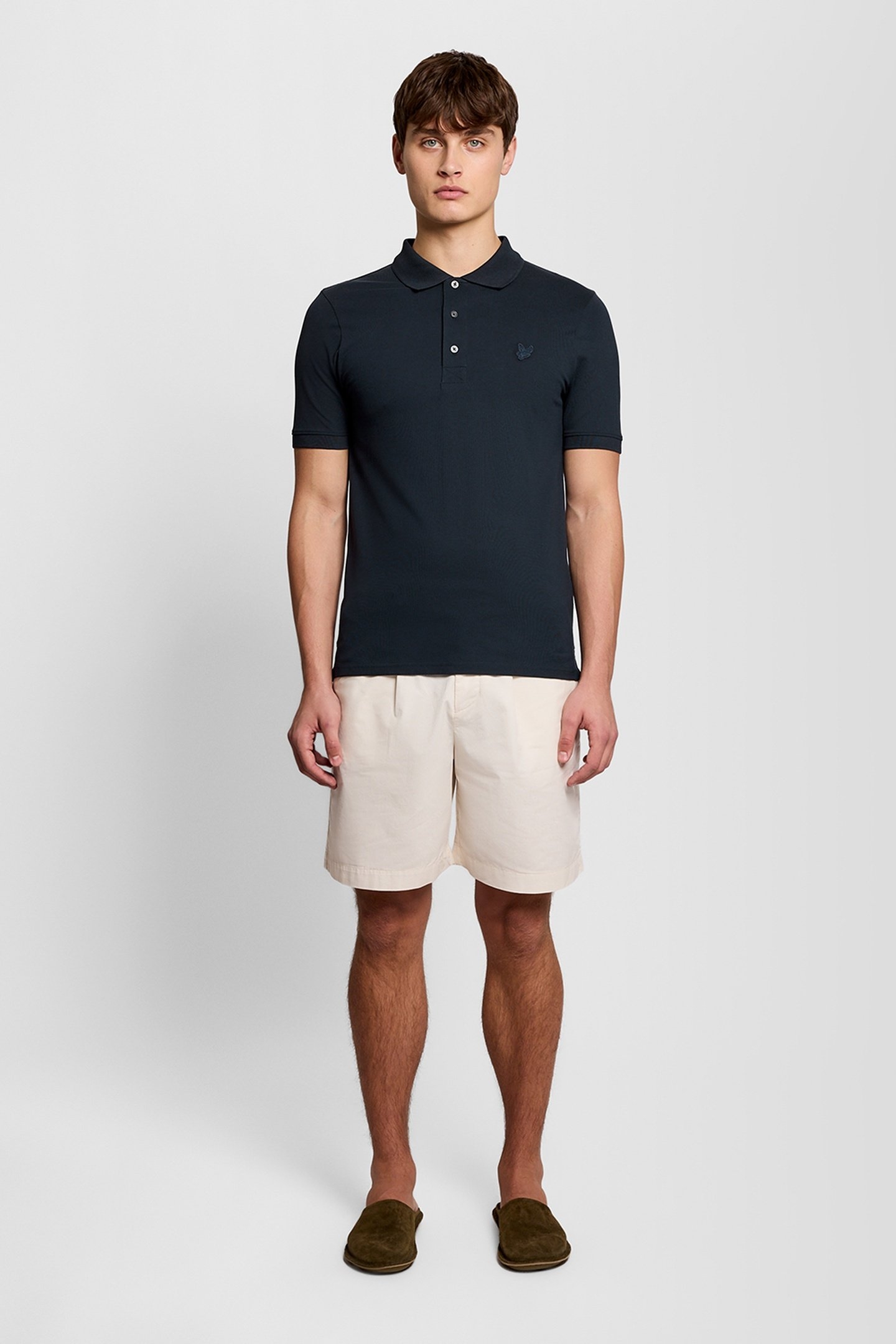 SUPERFINE POLO SHIRT DARK NAVY 2