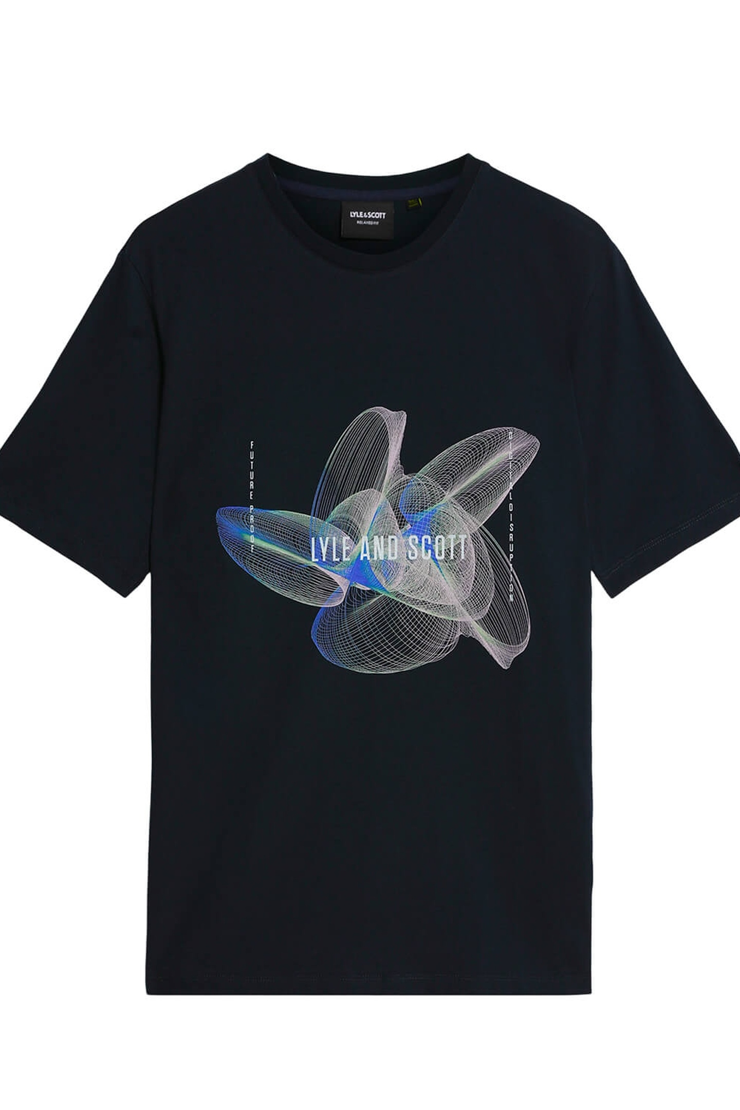 3D LINE GRAPHIC T-SHIRT DARK NAVY 5