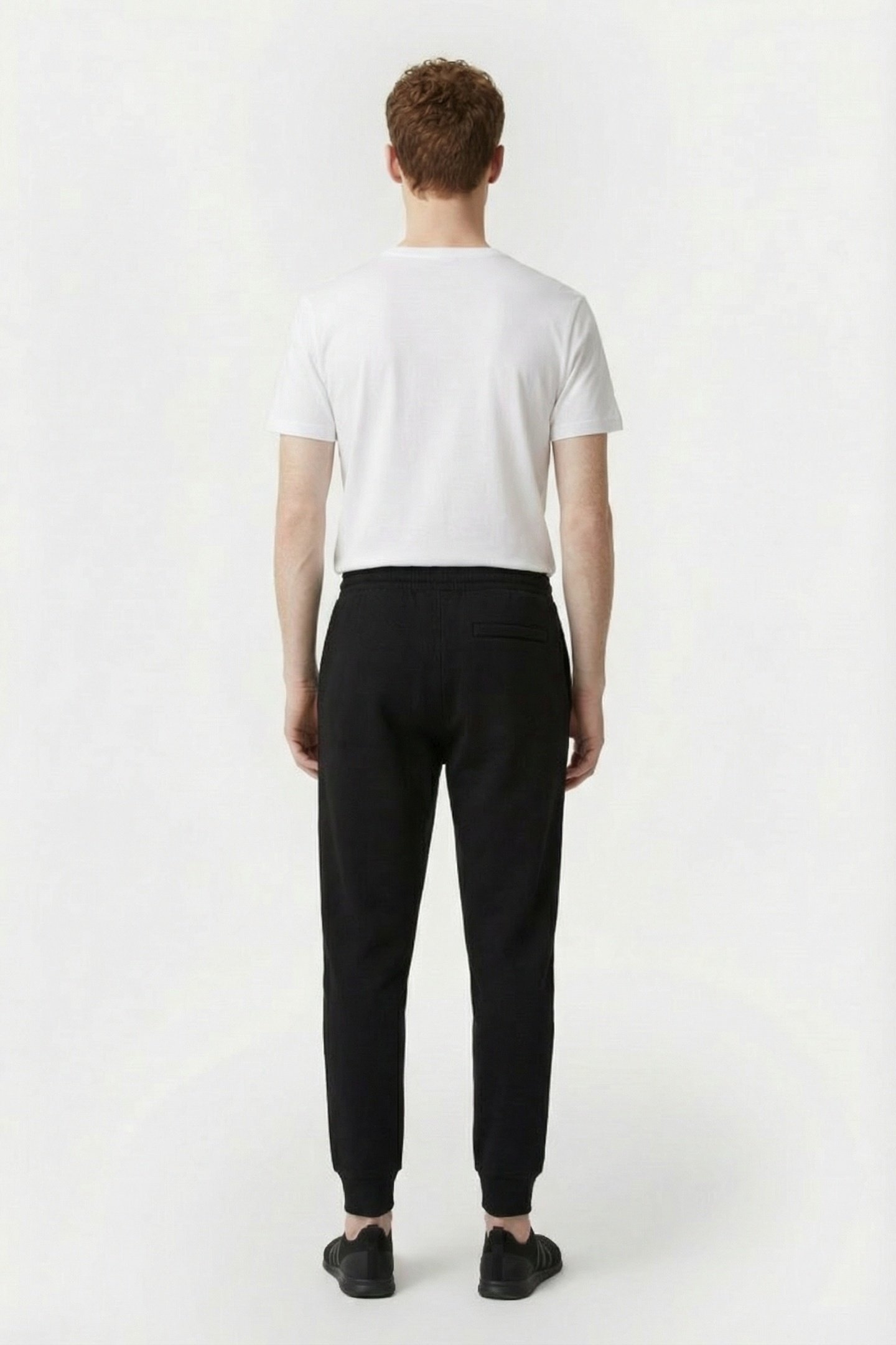 SLIM FIT SWEATPANTS BLACK 2