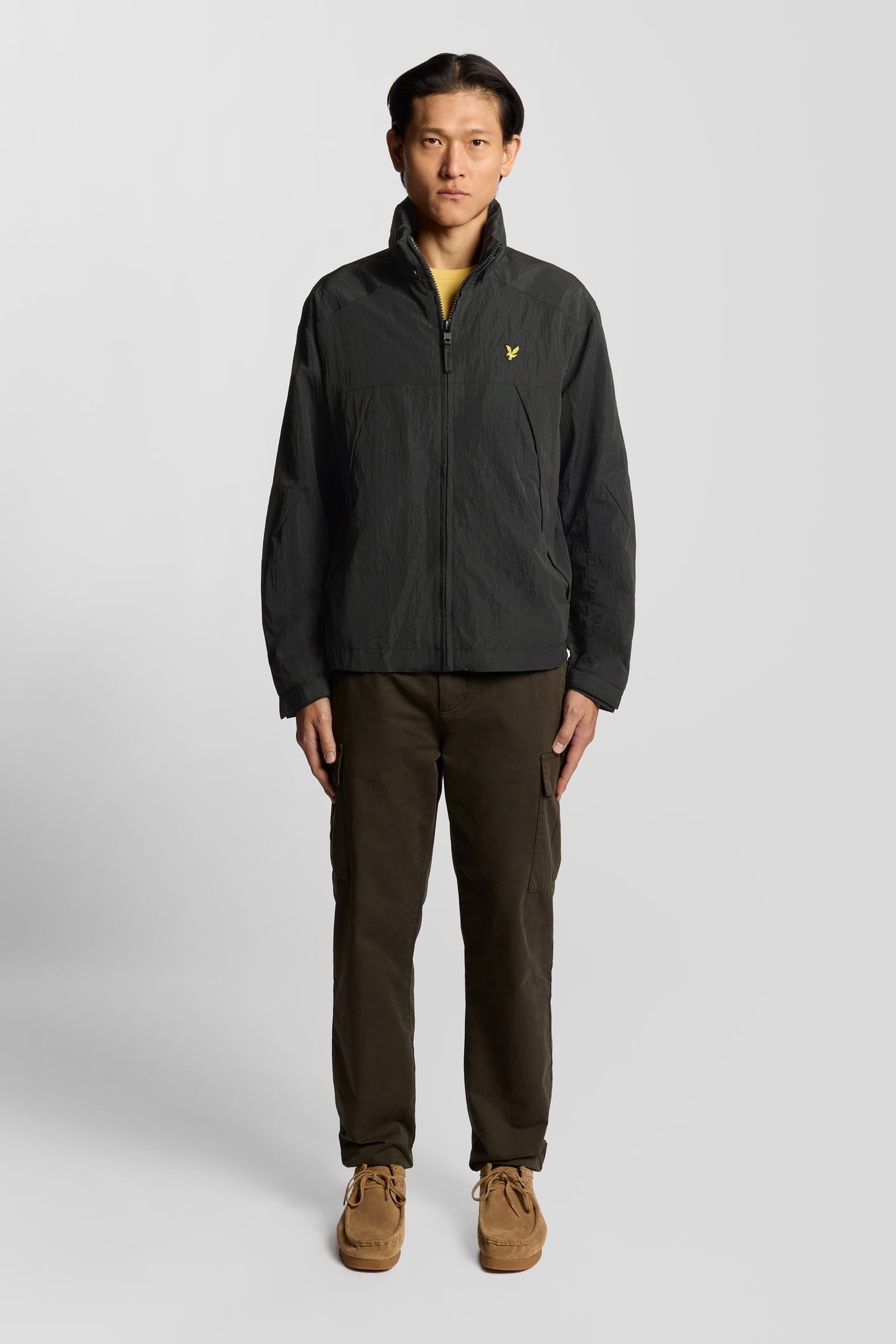 FOLD AWAY HOOD JACKET BLACK ICE 1