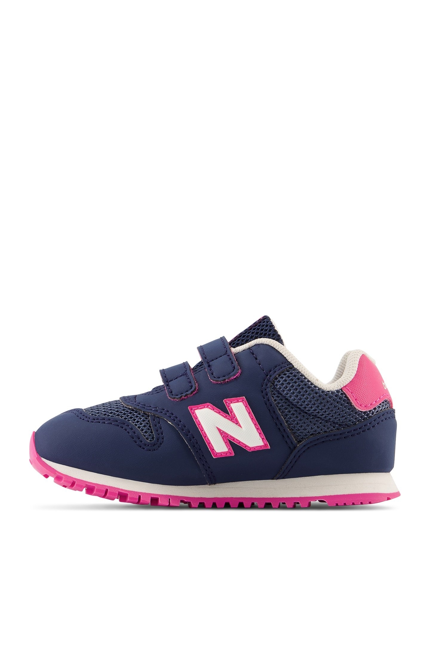 INFANT GIRLS 500 HOOK & LOOP SHOES NB NAVY 4