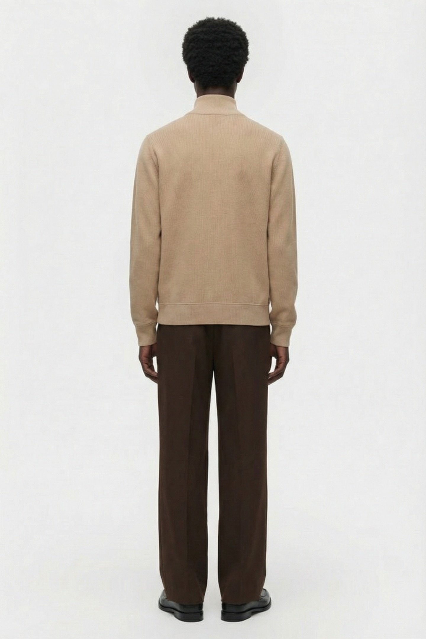 ZIP-UP HIGH NECK INTERLOCK SWEATSHIRT VIENNESE 2