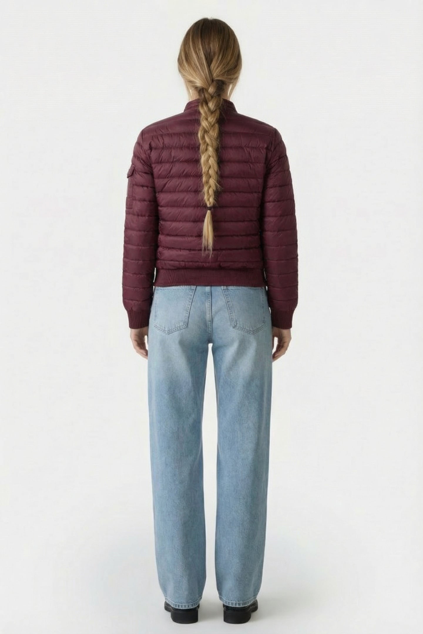 EMMY DOWN JACKET AUBERGINE 2