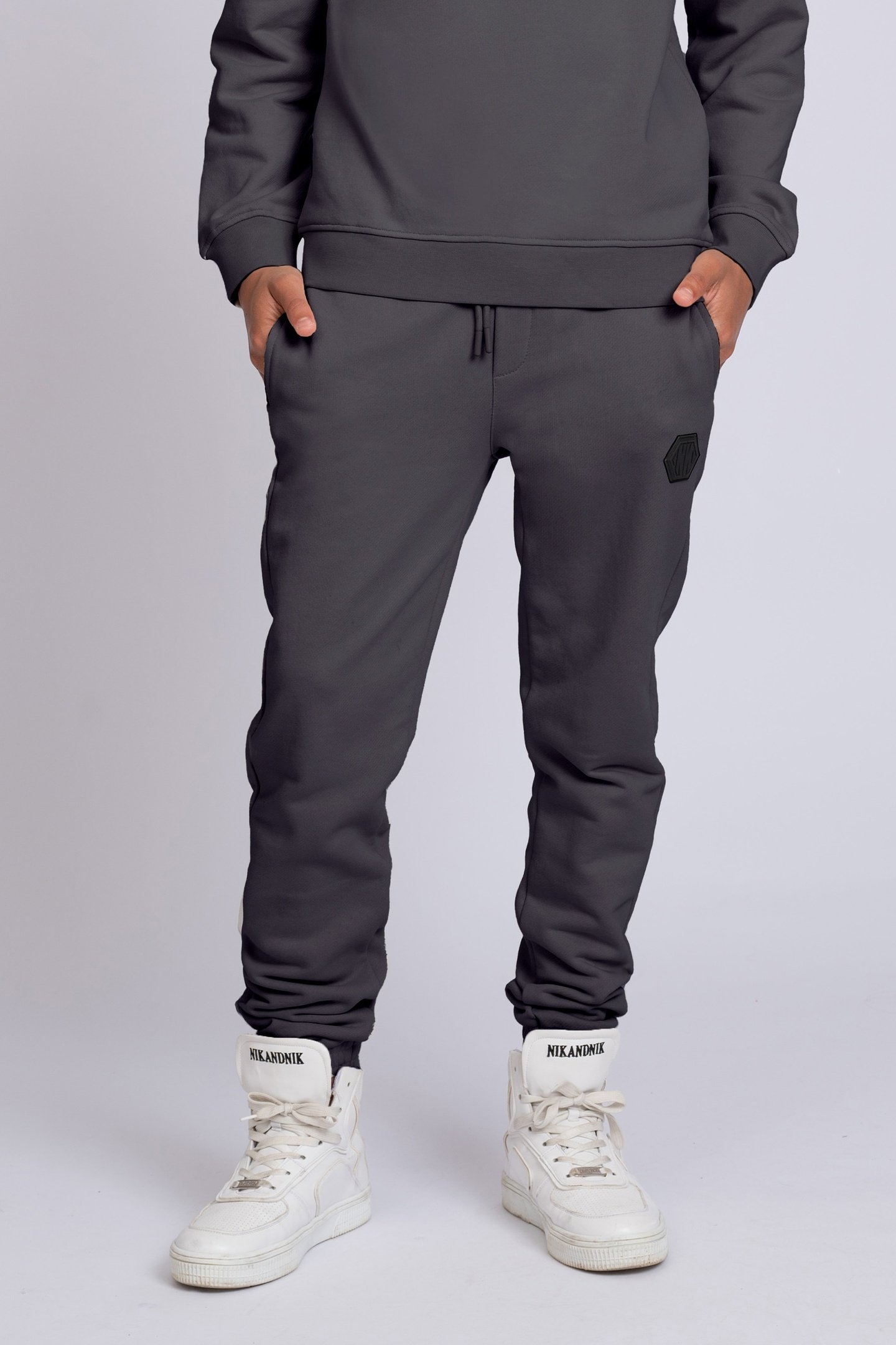 ICON SWEATPANTS CLOUD GREY 1