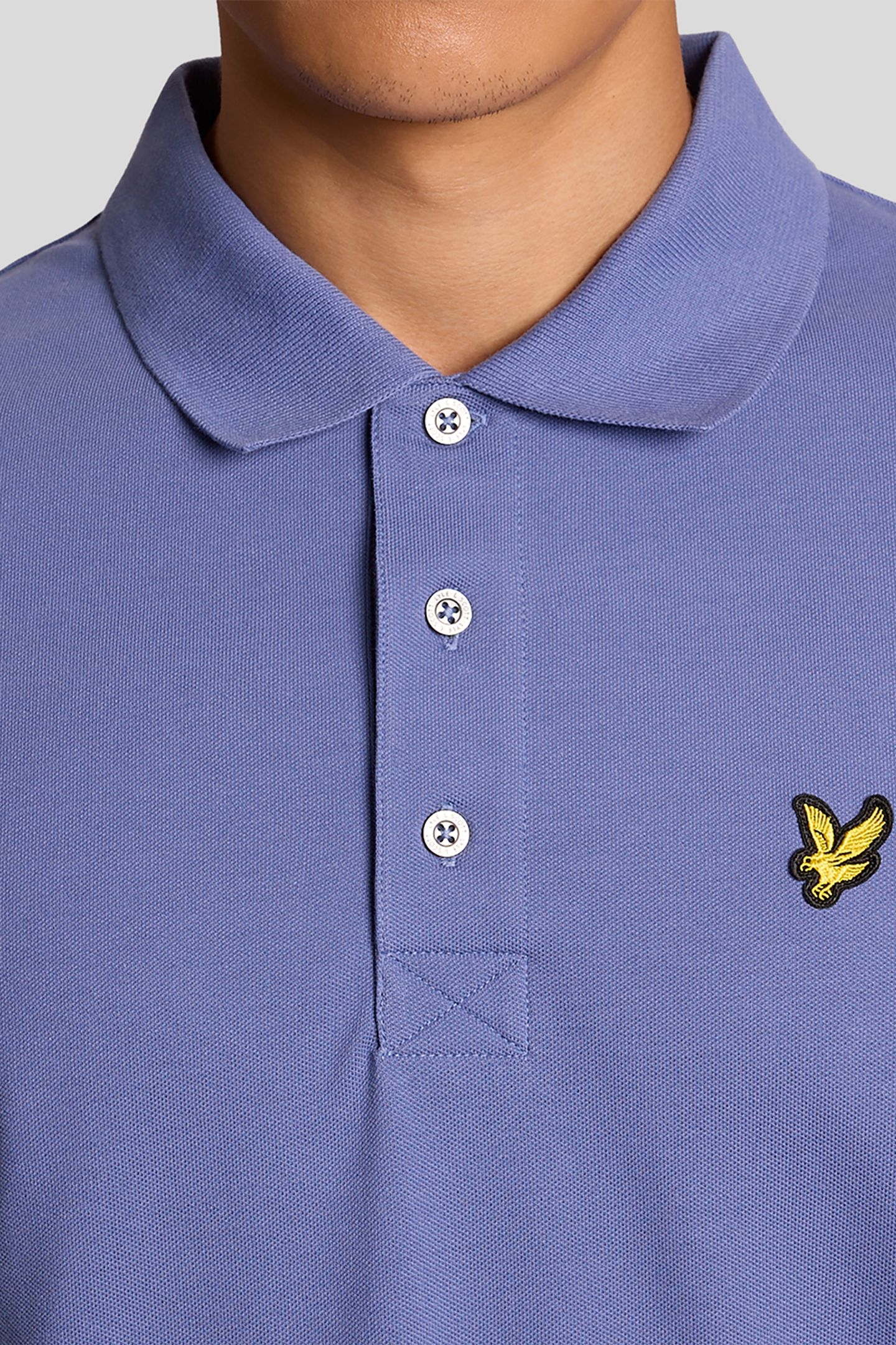 PLAIN POLO SHIRT TWILIGHT 3