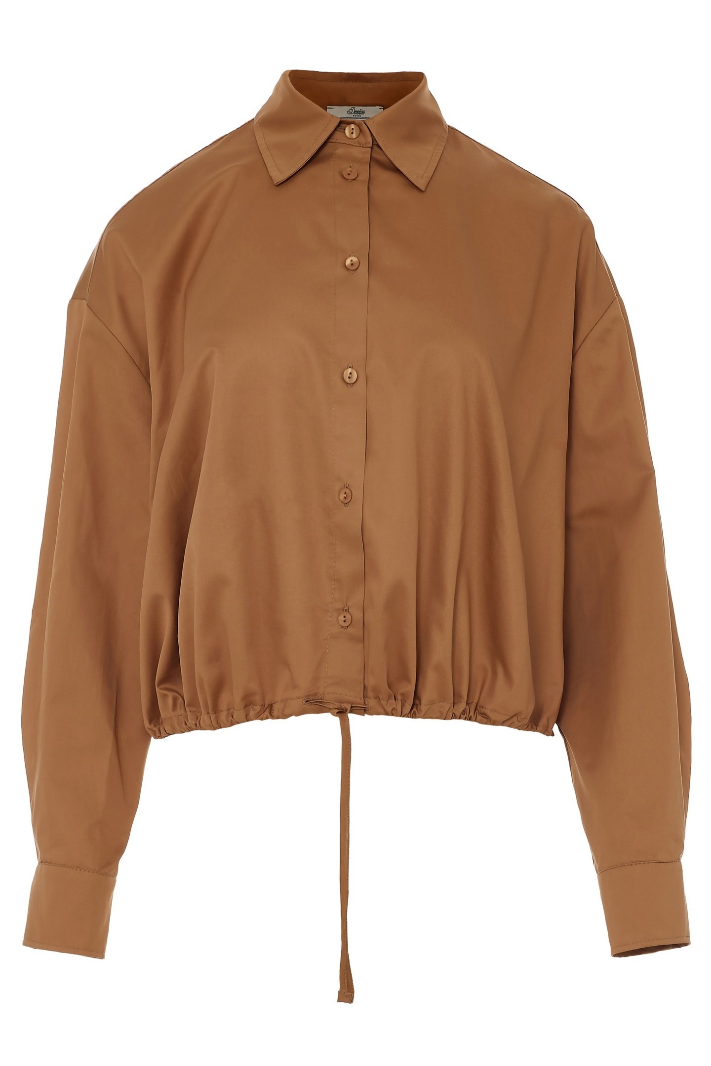 PARALLEL SHIRT POPLIN CAMEL 1