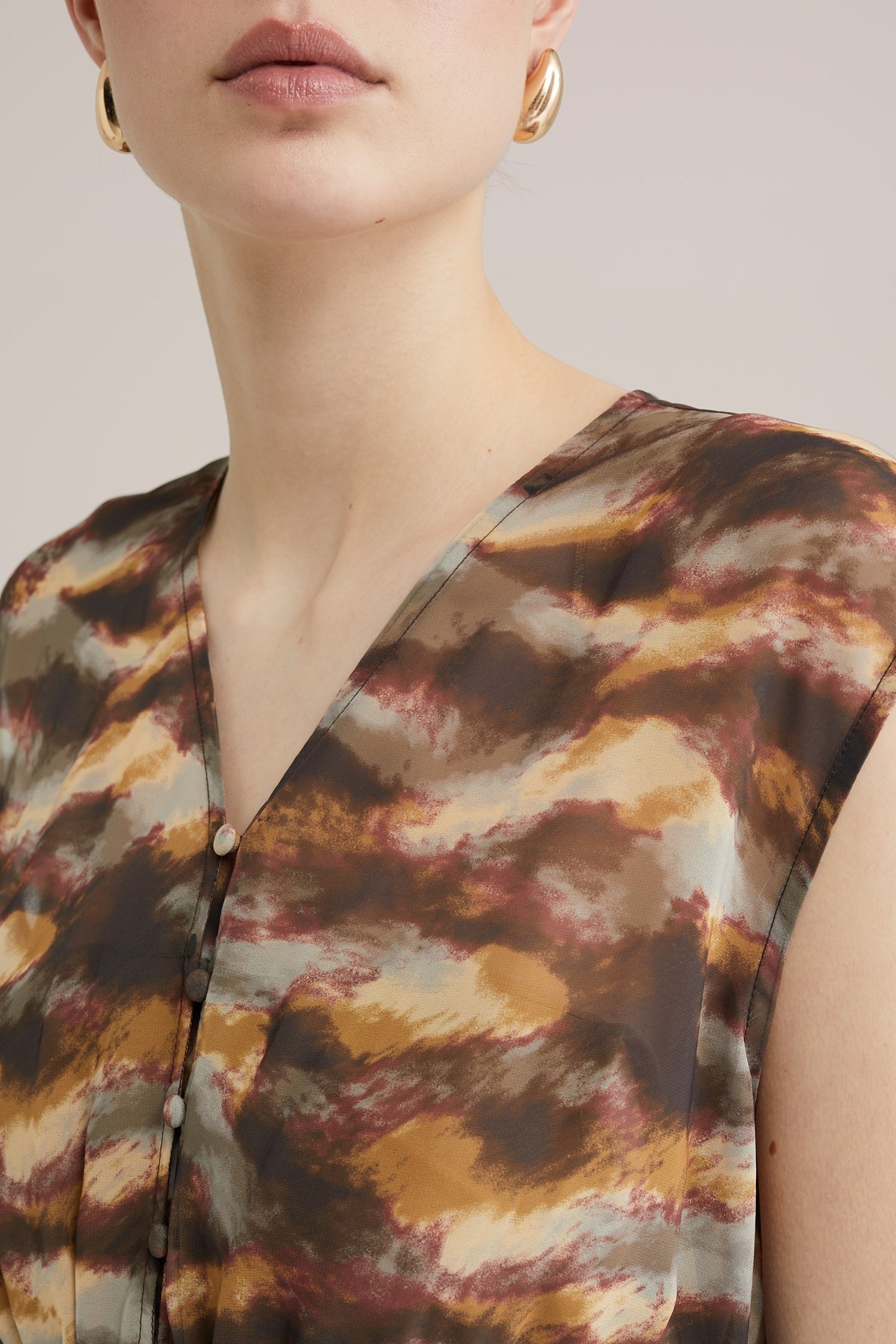 DRESS MID LENGTH MUSTARD YELLOW 6