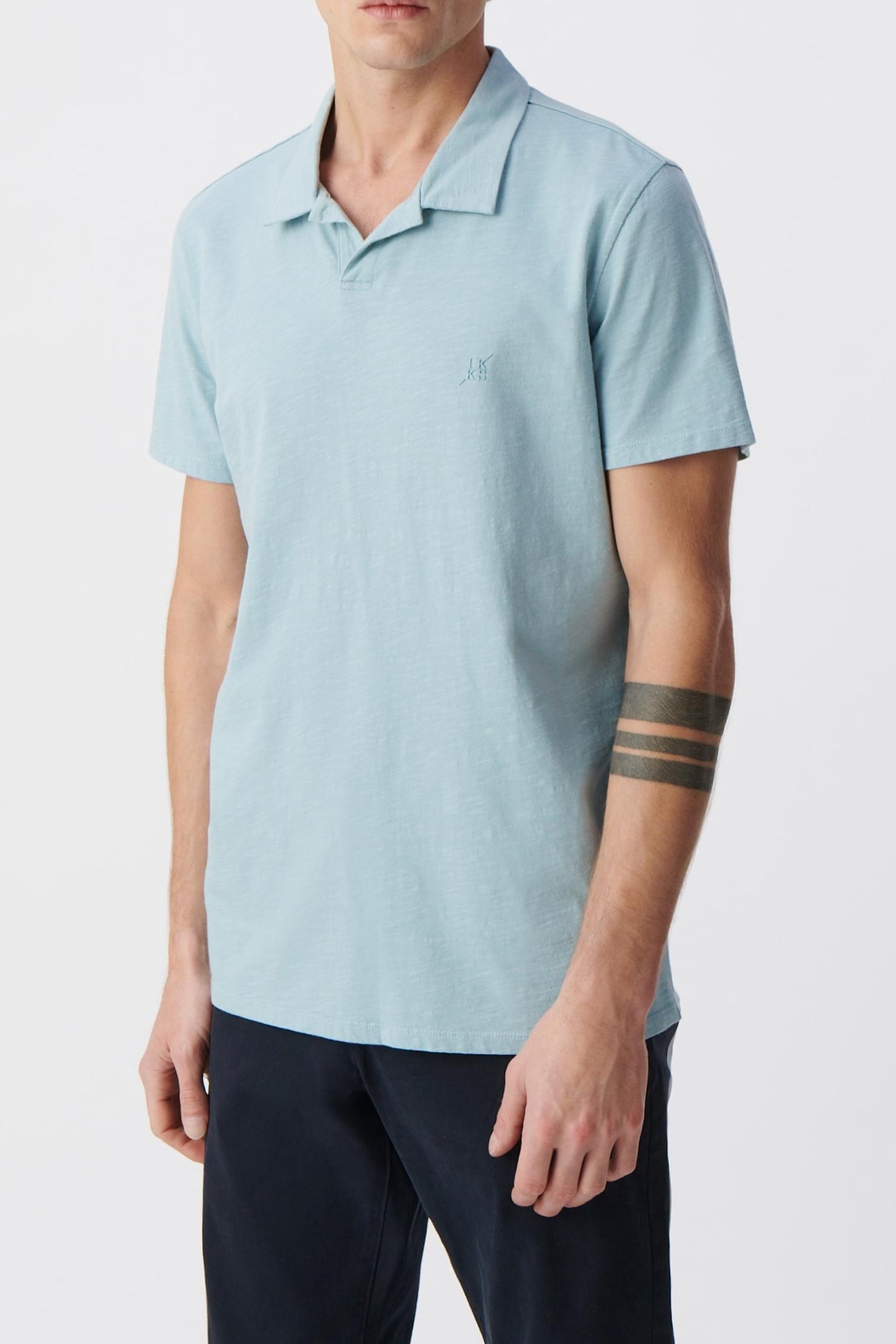 HORIZON ORGANIC SLUB COTTON POLO SHIRT 2