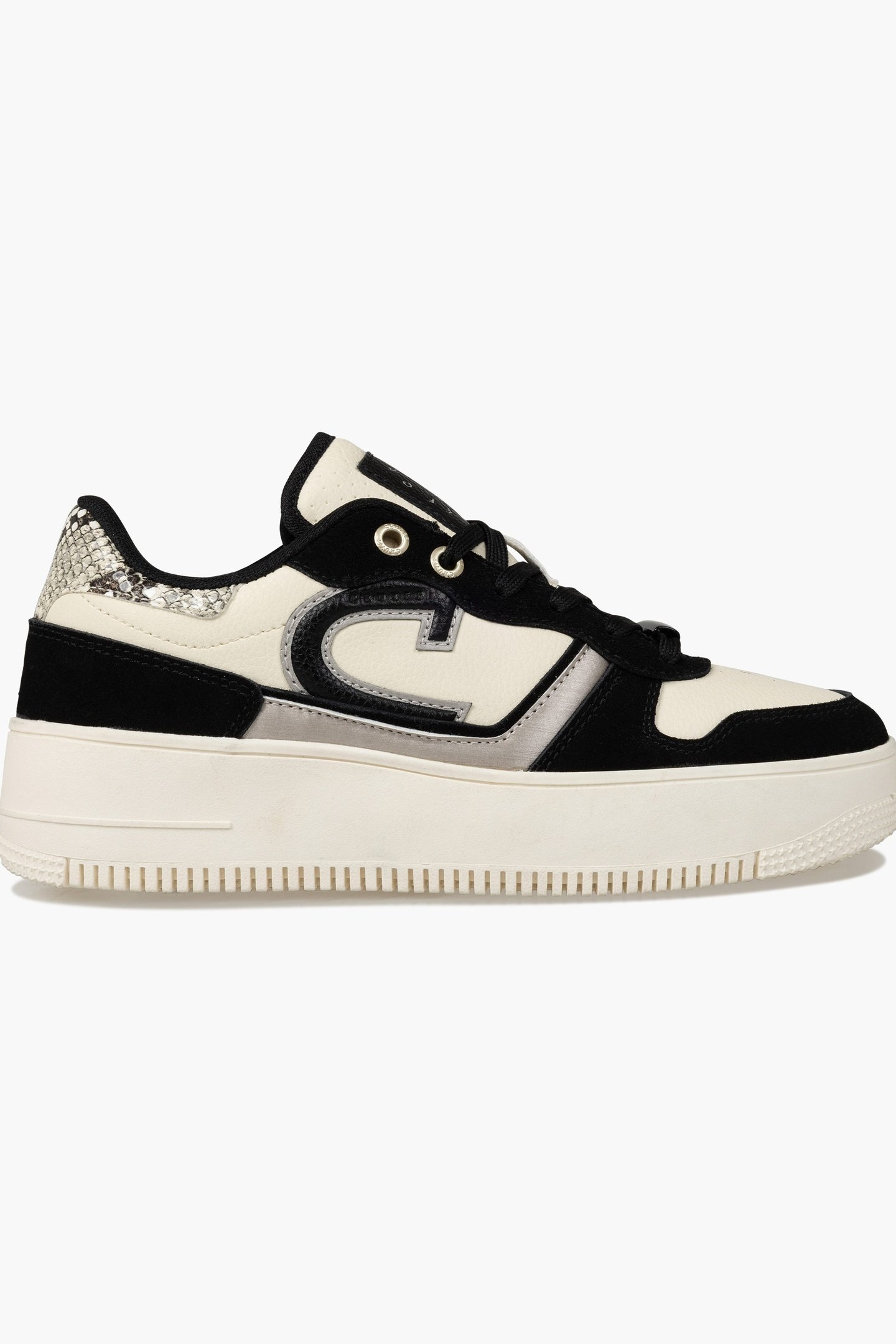 CAMPO LOW _ TALL - FINE LIZZARD/SUEDE BLACK/BROWN 1