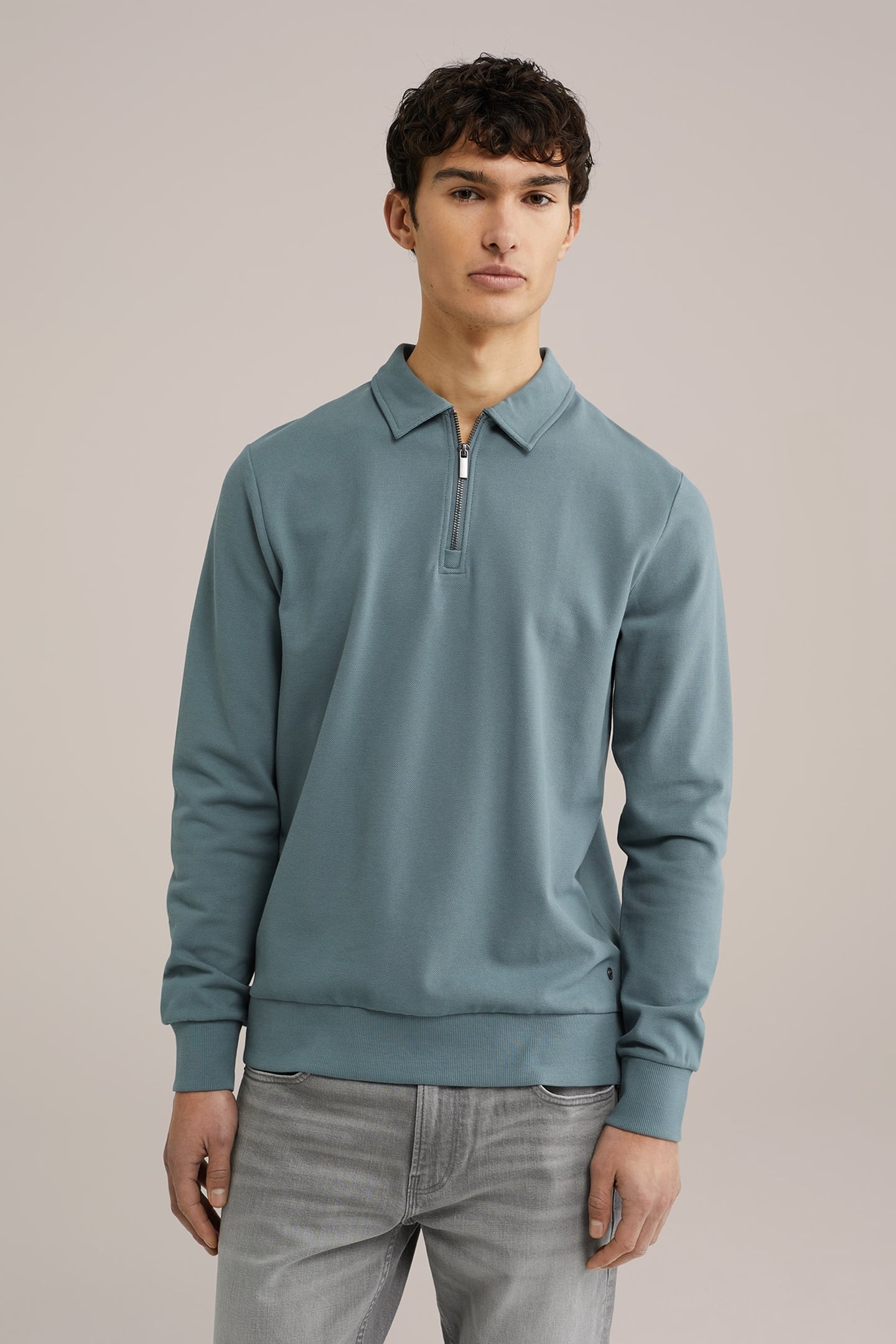 HALFWAY ZIPPER GREEN BLUE 8