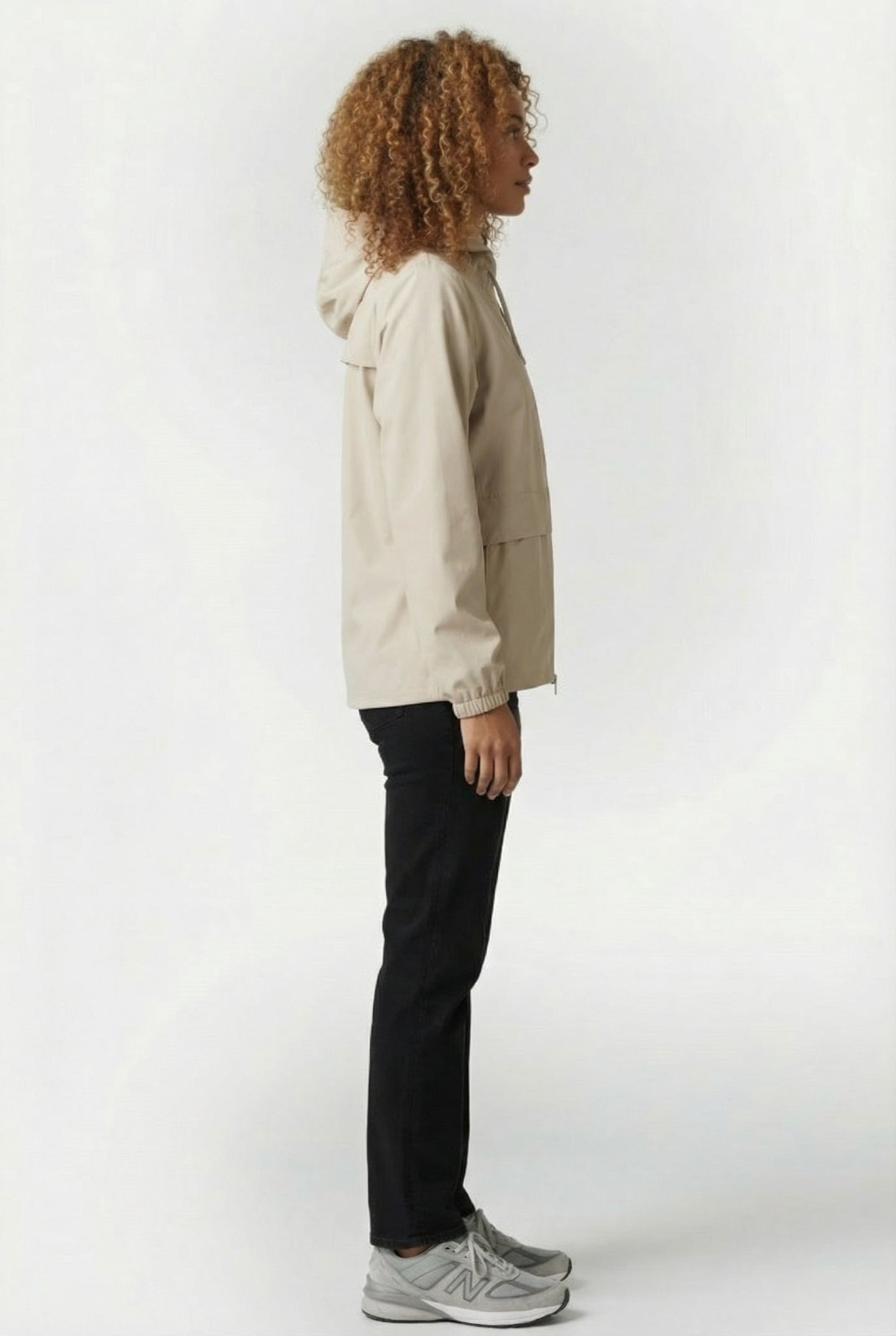 UNISEX SUVA HARDSHELL POCKET JACKET W3 DUNE 4