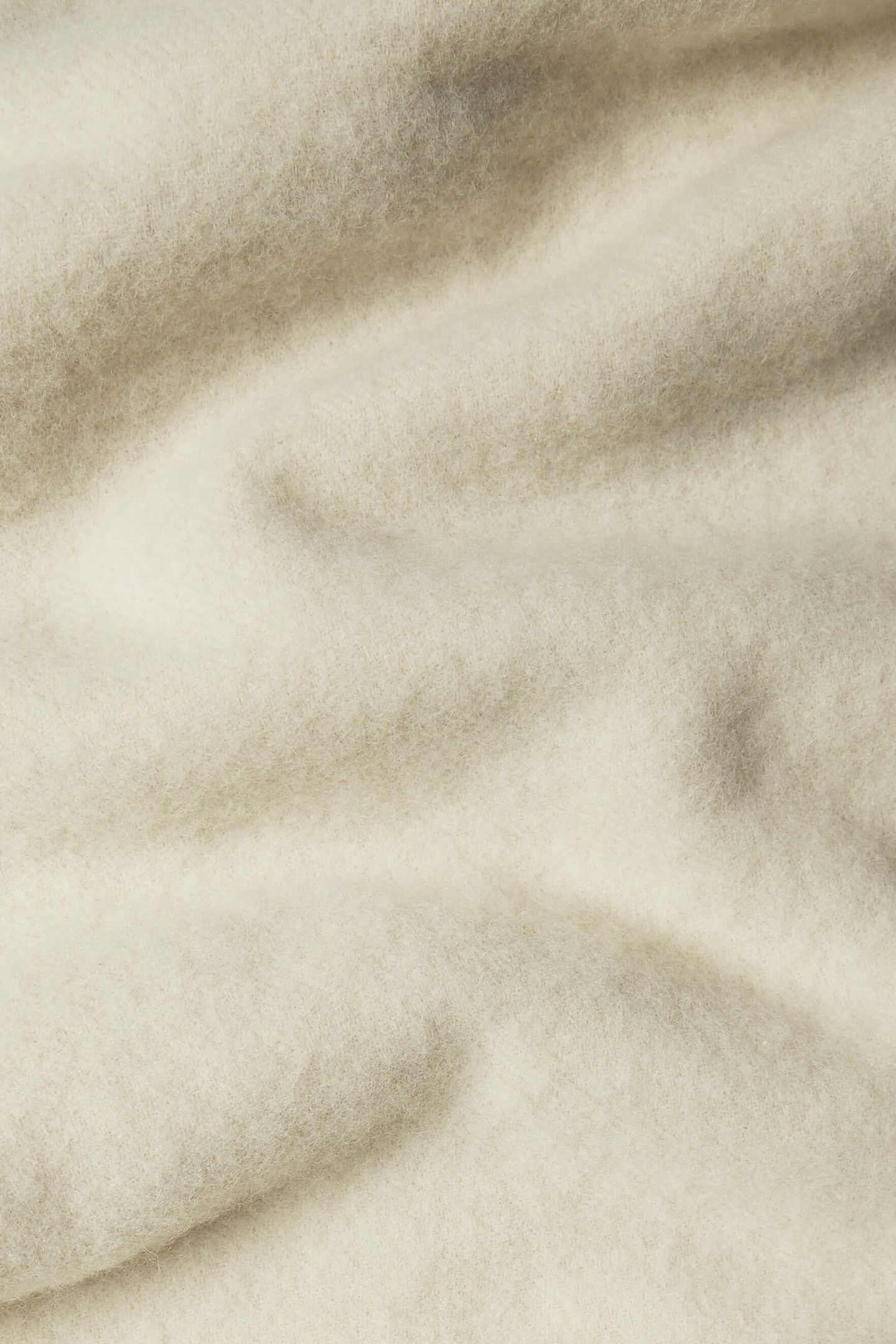 PLAIN LAMBSWOOL SCARF GREY TAUPE 2