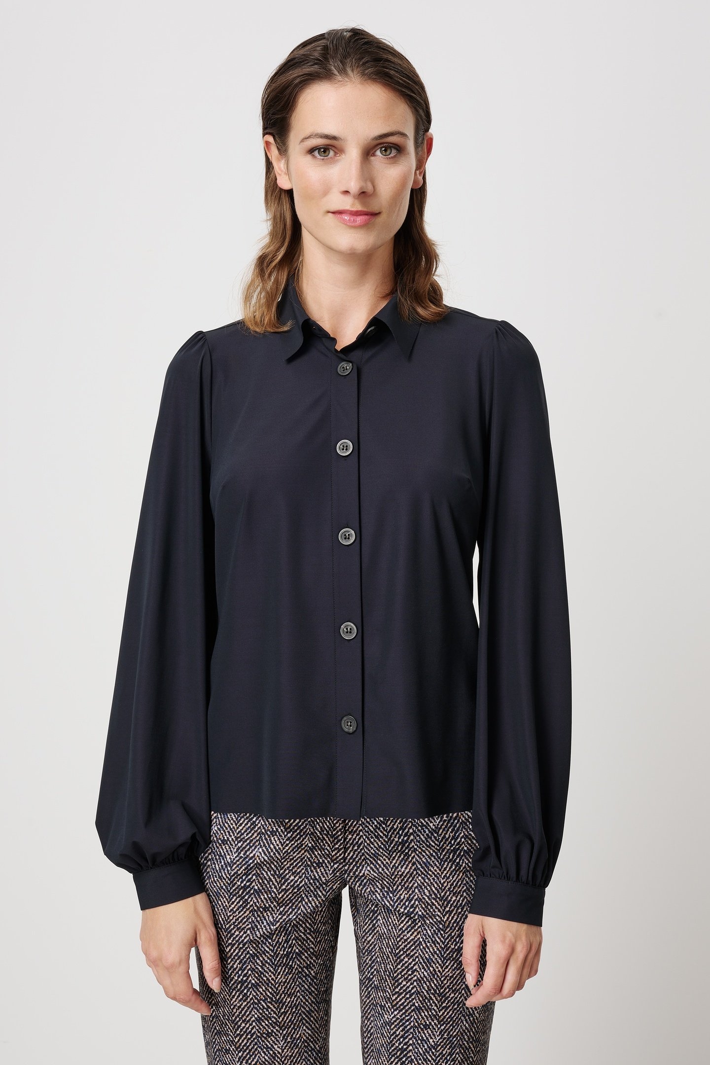 AROSA SHIRT BLACK 1