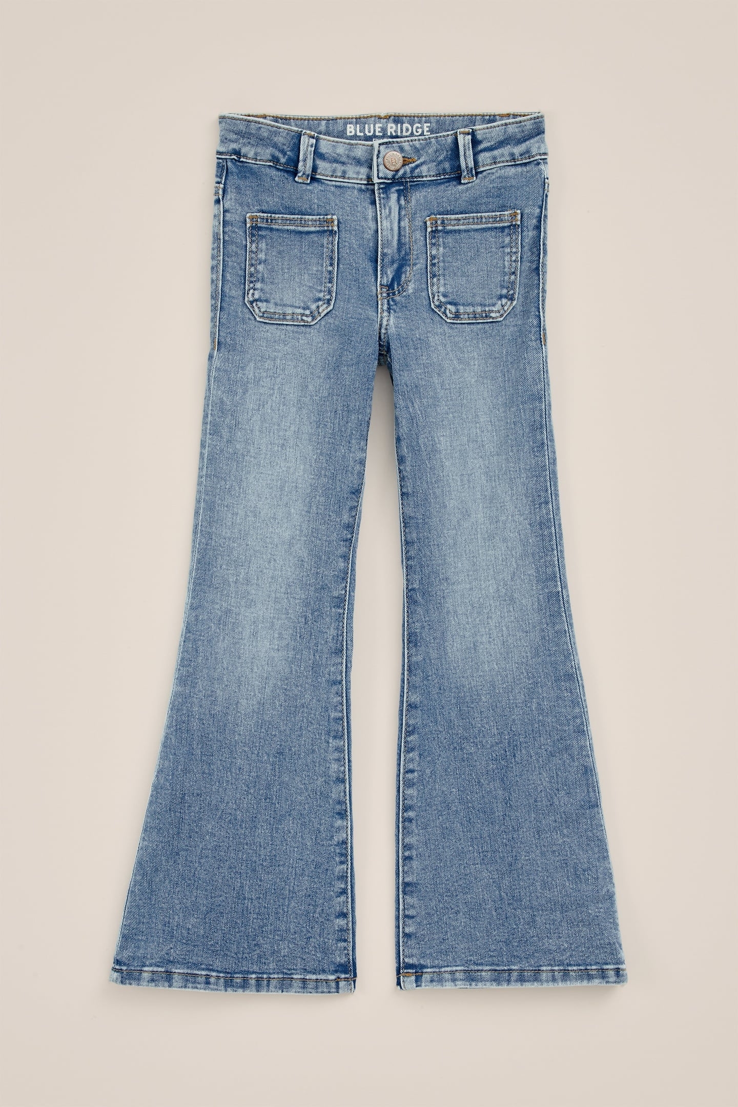 5-POCKET MID WAIST BLUE 3