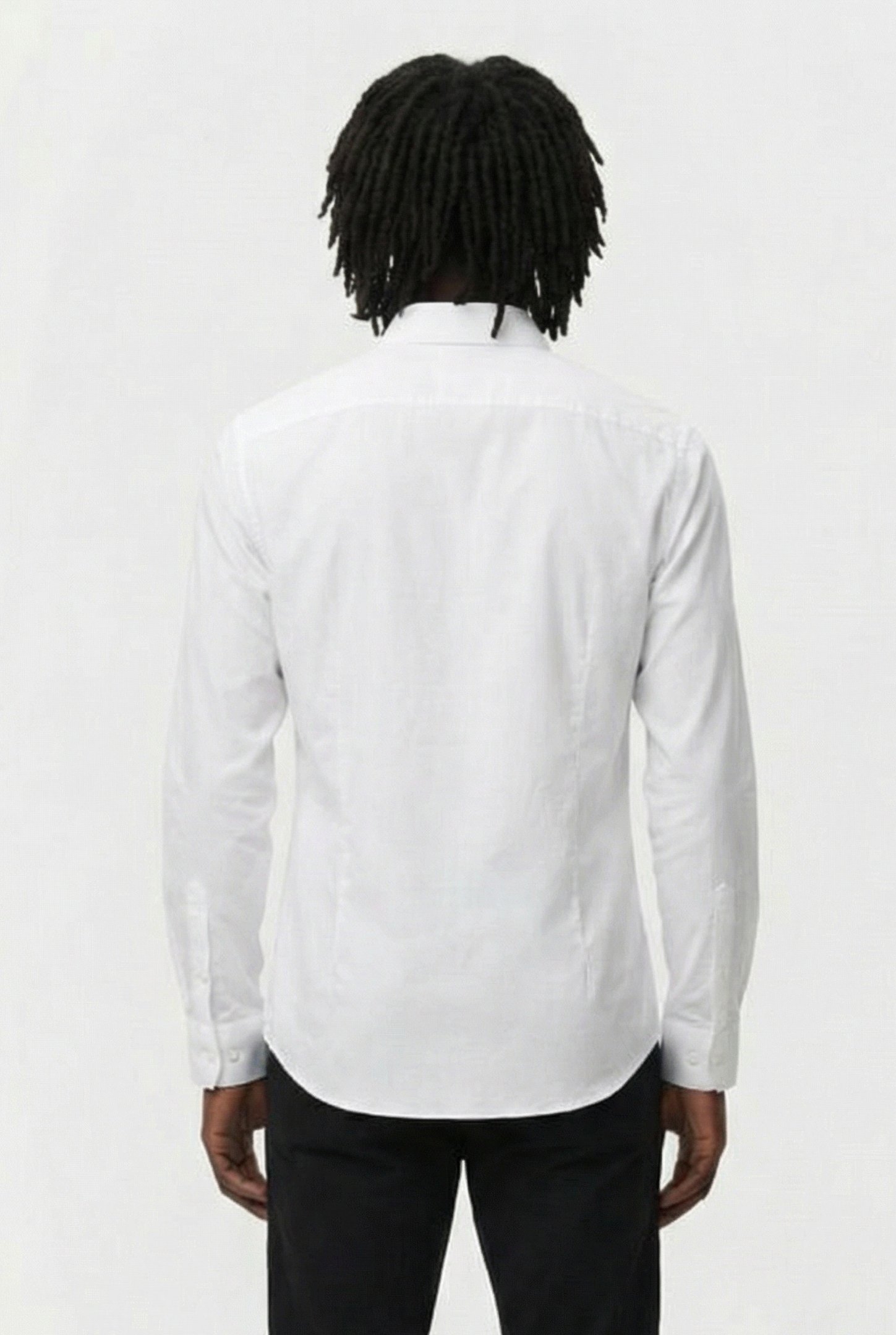 TWILL EASY CARE SLIM WHITE 2