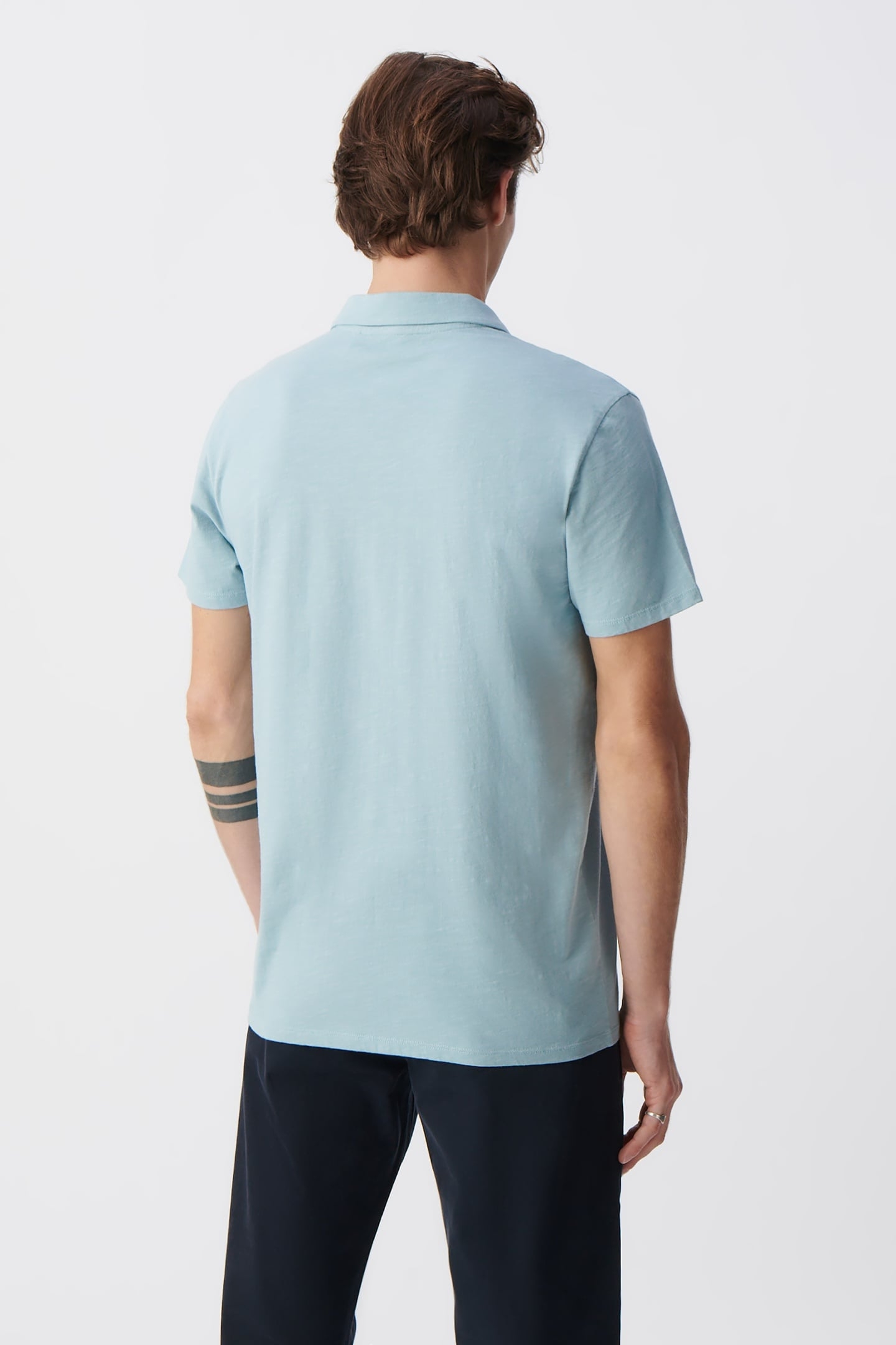 HORIZON ORGANIC SLUB COTTON POLO SHIRT 3