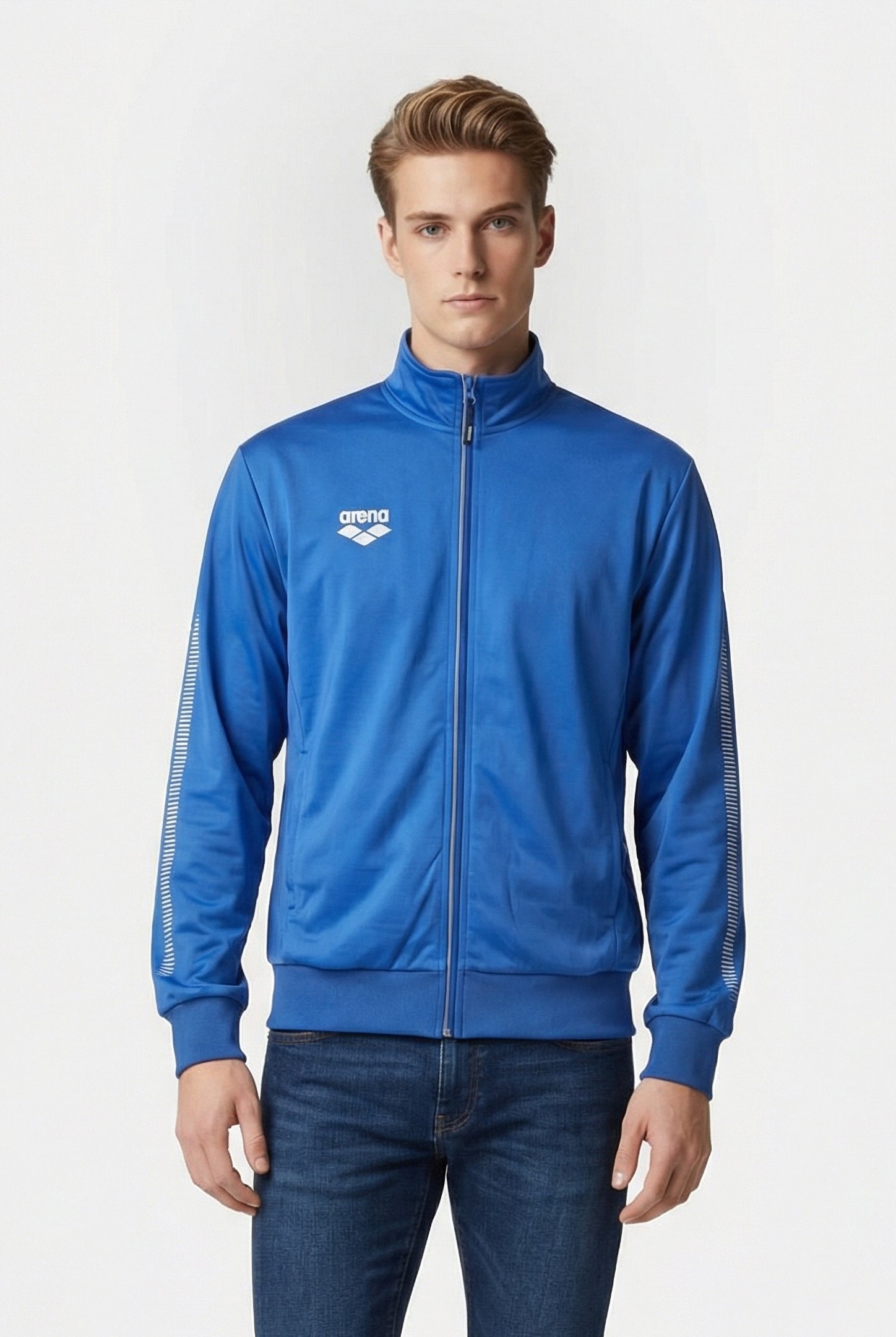 UNISEX TL KNITTED POLY JACKET ROYAL 2