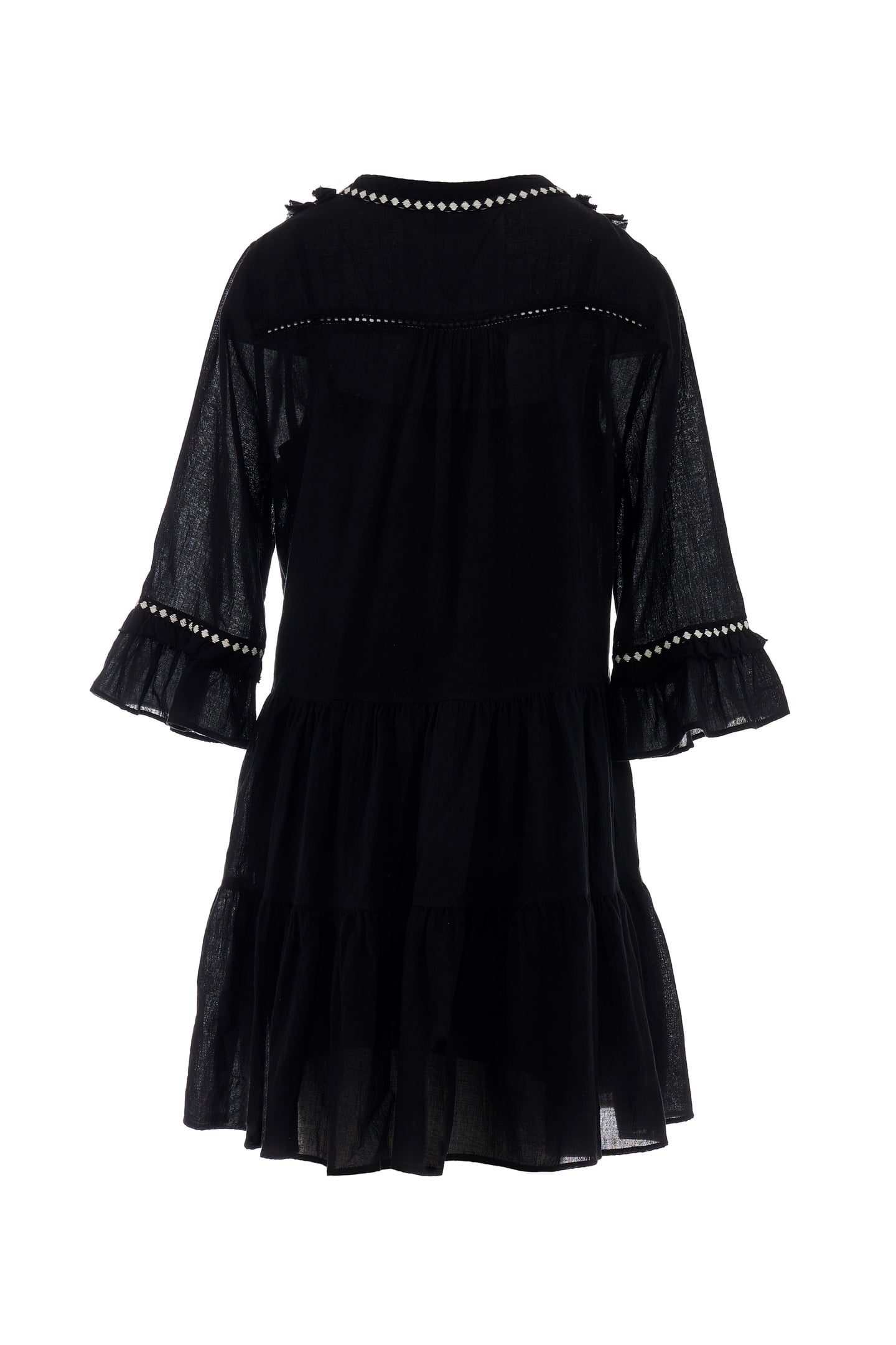 EFISTO SHORT DRESS GAZE BLACK 3