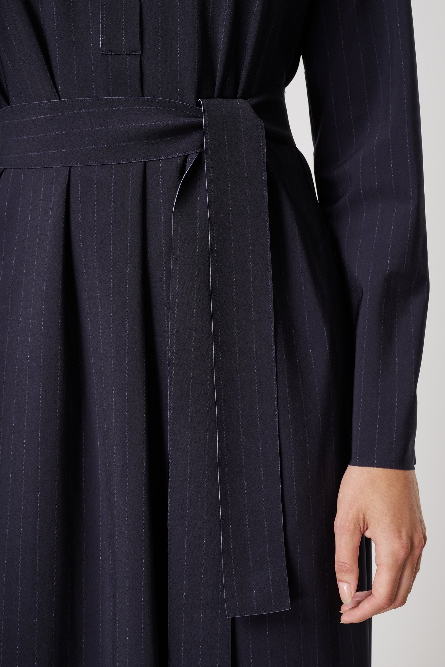 CRUZ PRINTED DRESS INK BLUE 5